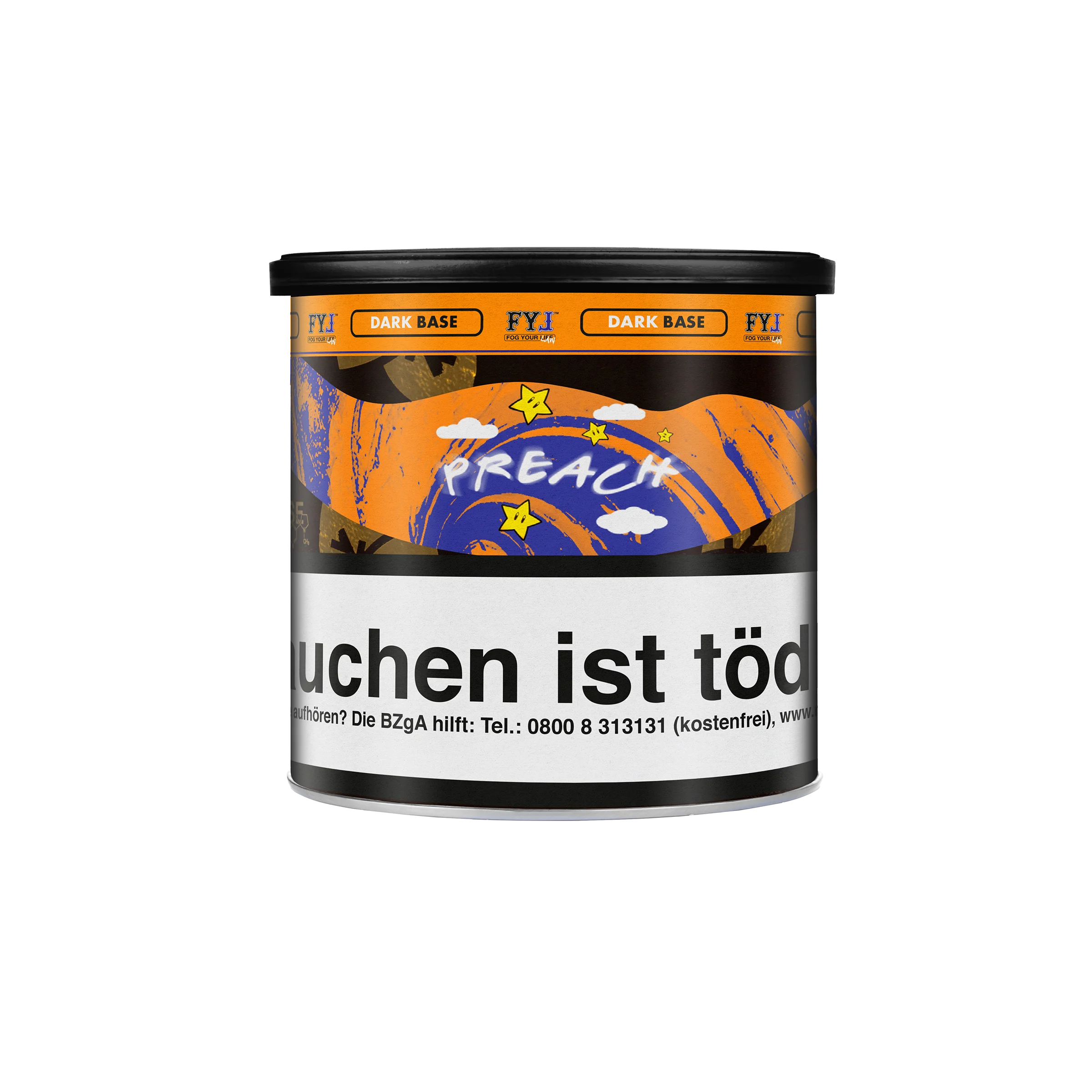 Fog Your Law - Preach - Schwarzer Peifentabak Dry Base kaufen - 65 g 2