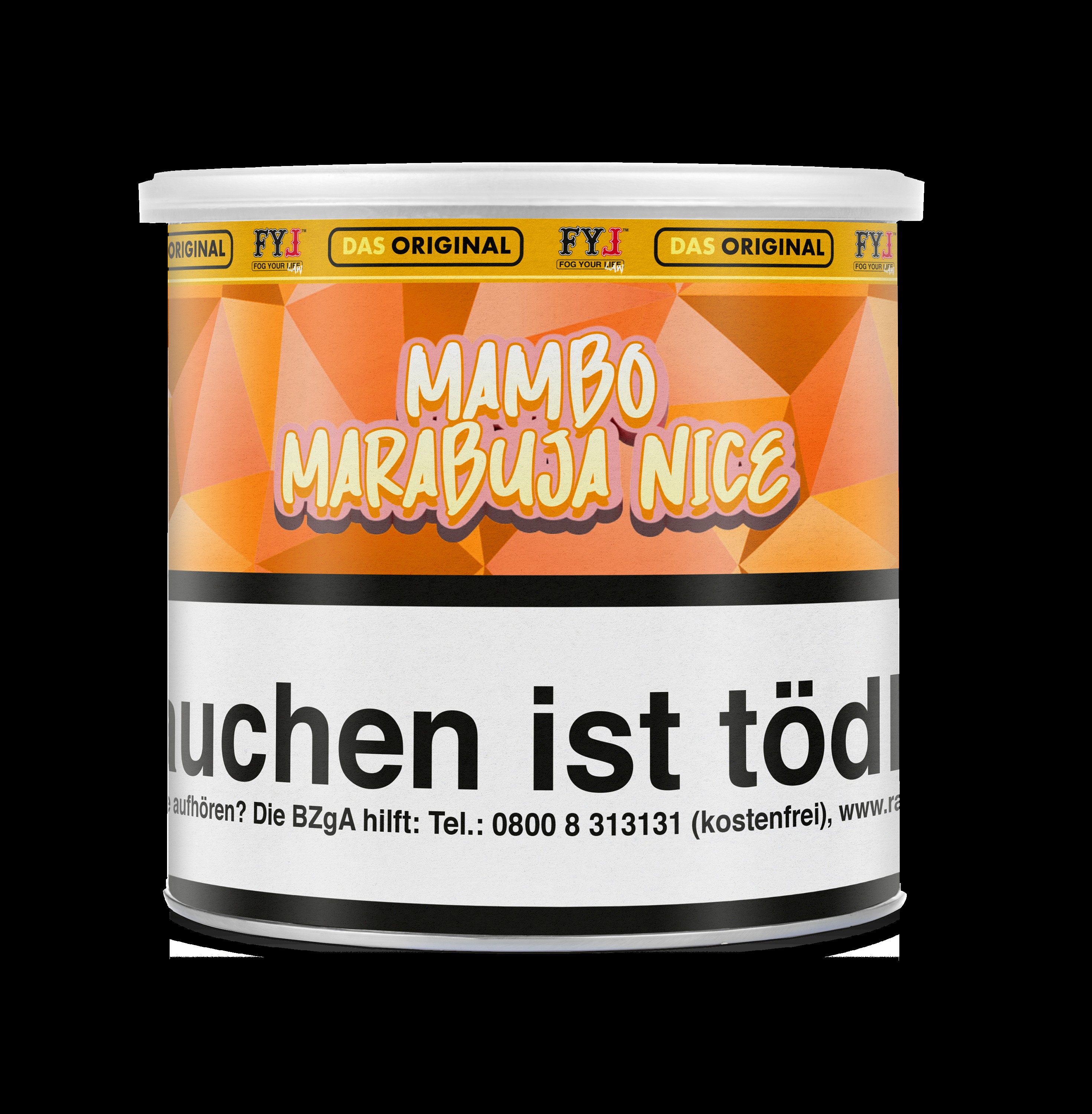 Fog Your Law Dry Base Mambo Maracuja Nice 70 g | Online bestellen 2