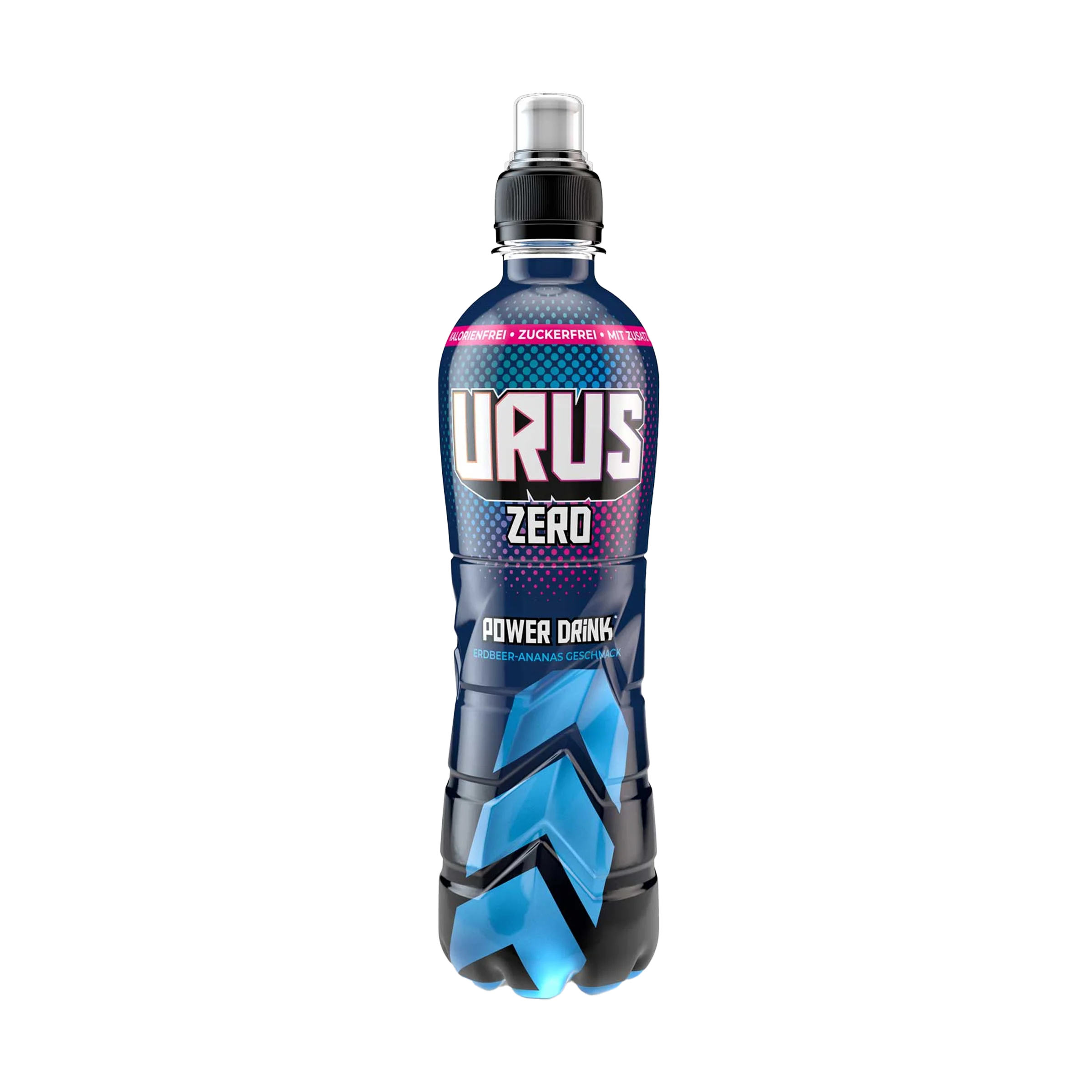 Urus - Power Drink - Erdbeer und Ananas - Zero - 500 ml