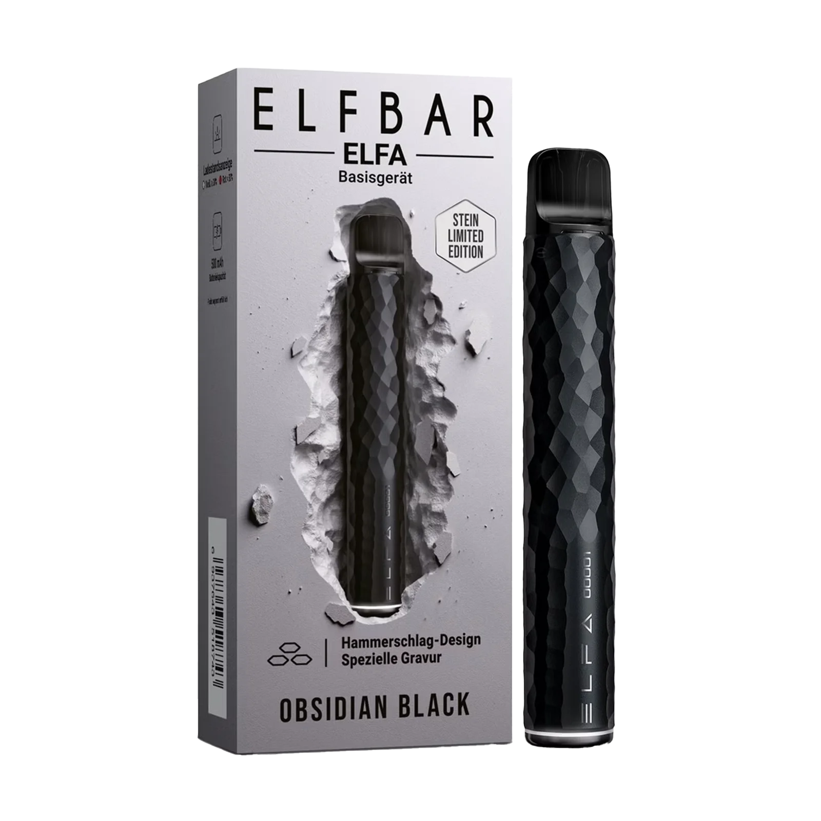 Elf Bar - ELFA - Basisgerät - Obsidian Black 1 Elf Bar - ELFA - Basisgerät - Obsidian Black 1