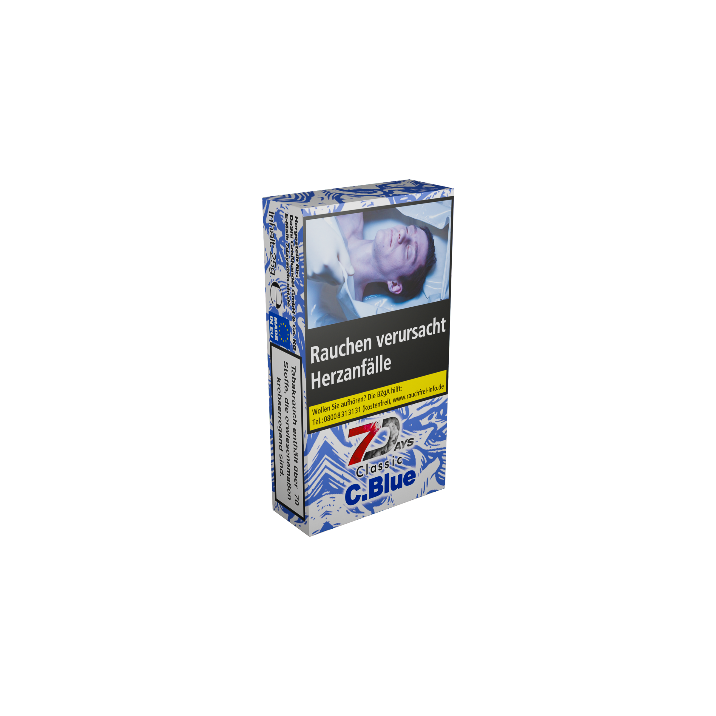 7Days - C.Blue - 25 g - Shishatabak | Hookain Onlineshop	