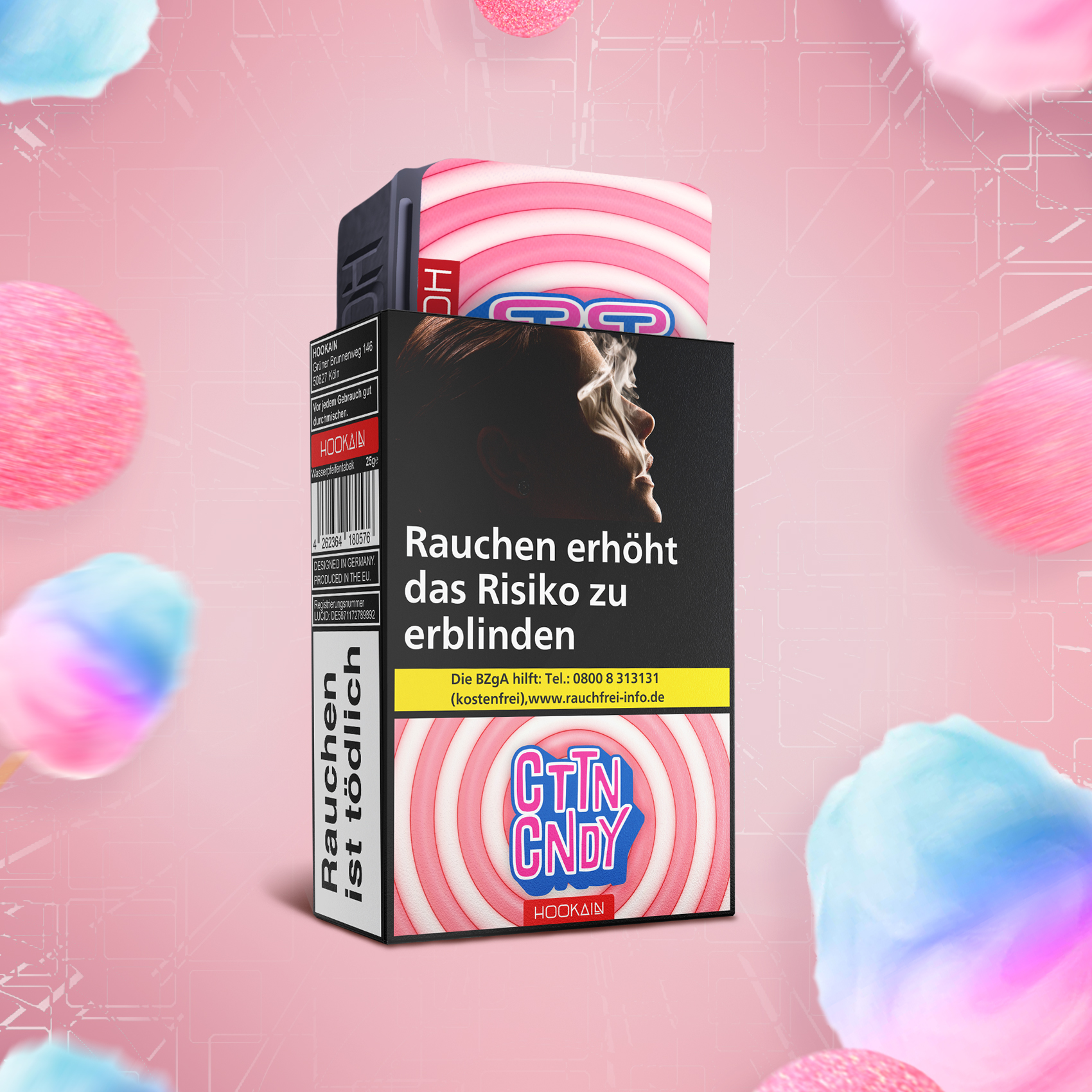 Hookain - Cttn Cndy - 25 g