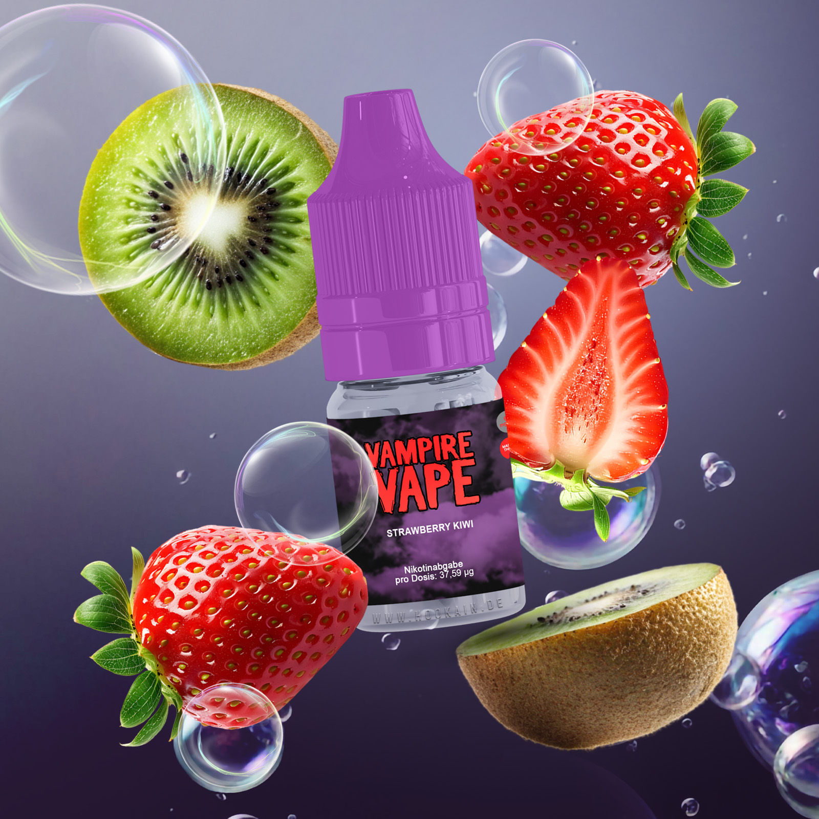 Vampire Vape E-Liquid Strawberry Kiwi 10 ml 12mg | E-Liquid g&uuml;nstig online 1
