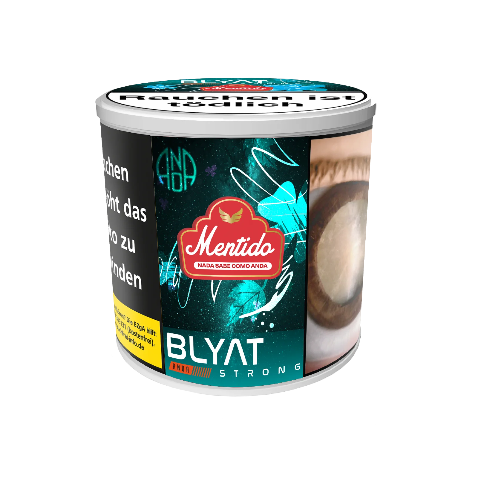 ANDA Blyat Mentido Shishatabak 200g - Burley aus Spanien 2