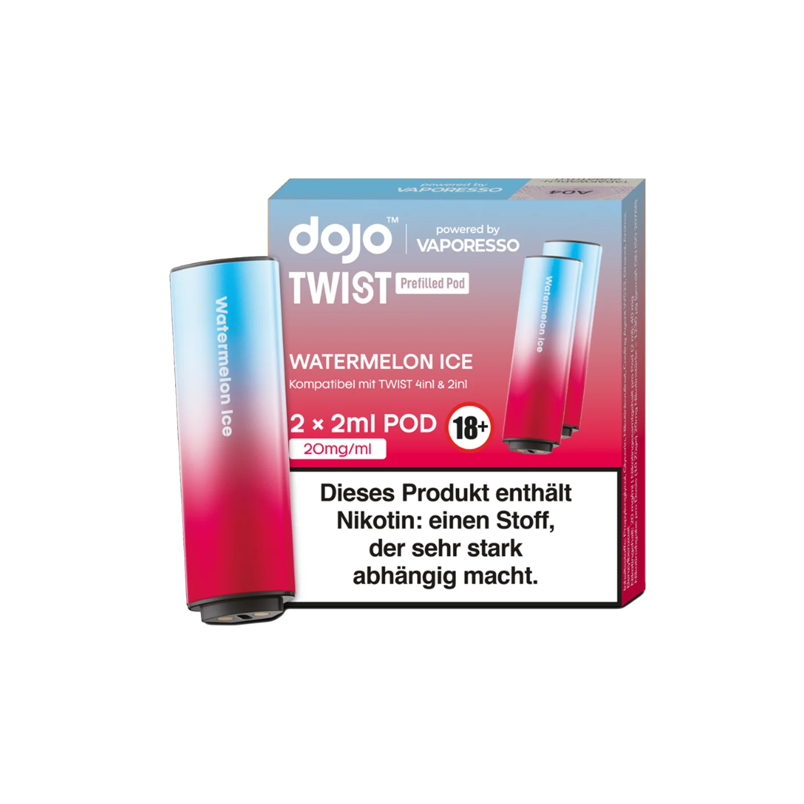 Vaporesso - Dojo Twist - Pod - Watermelon Ice 1