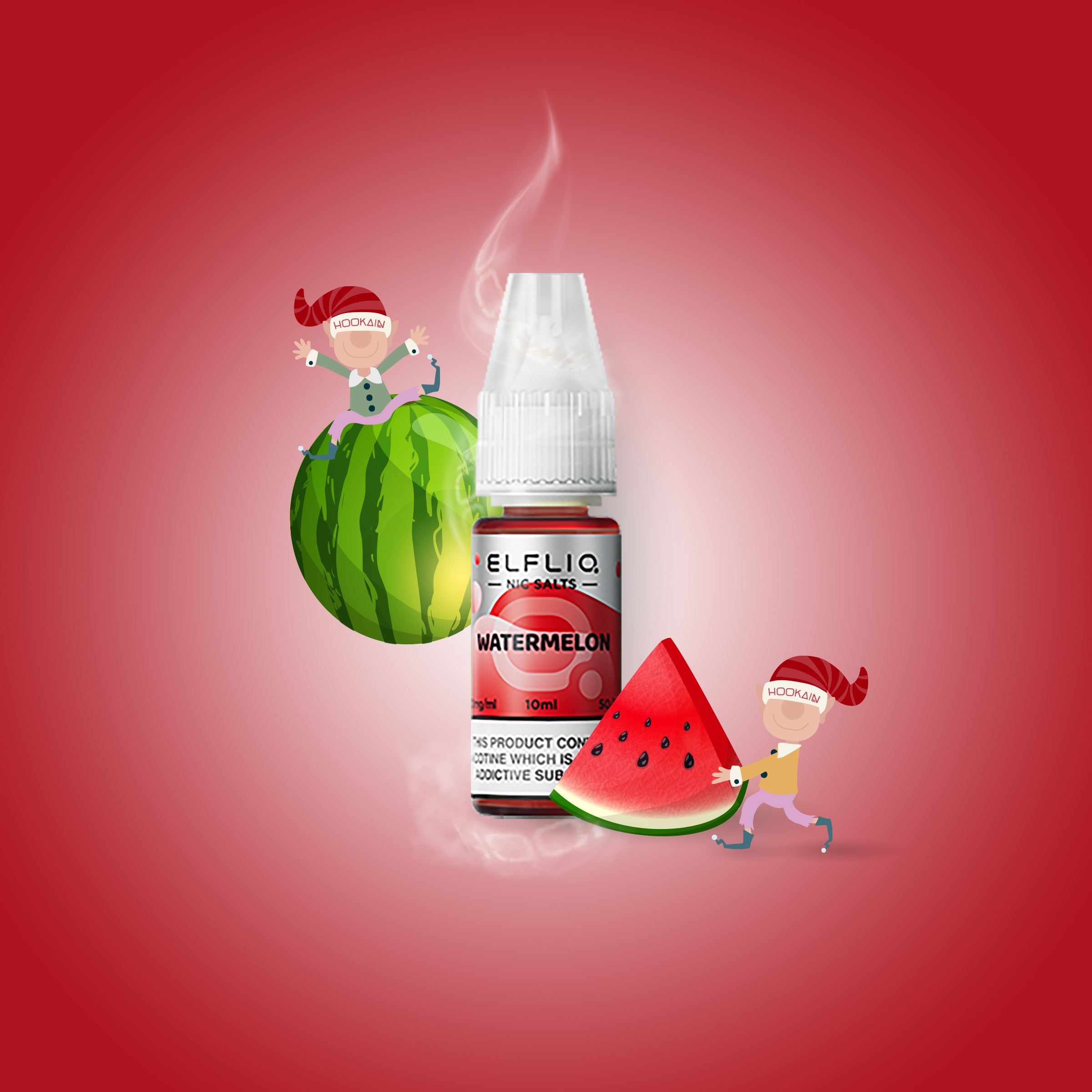 ElfliQ - Watermelon - 20 mg | E-Zigaretten Liquid von Elf Bar kaufen1