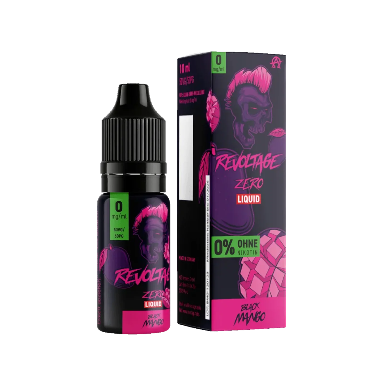 Revoltage - E-Liquid - Nikotinsalz - Black Mango - 10 ml - 0 mg 2
