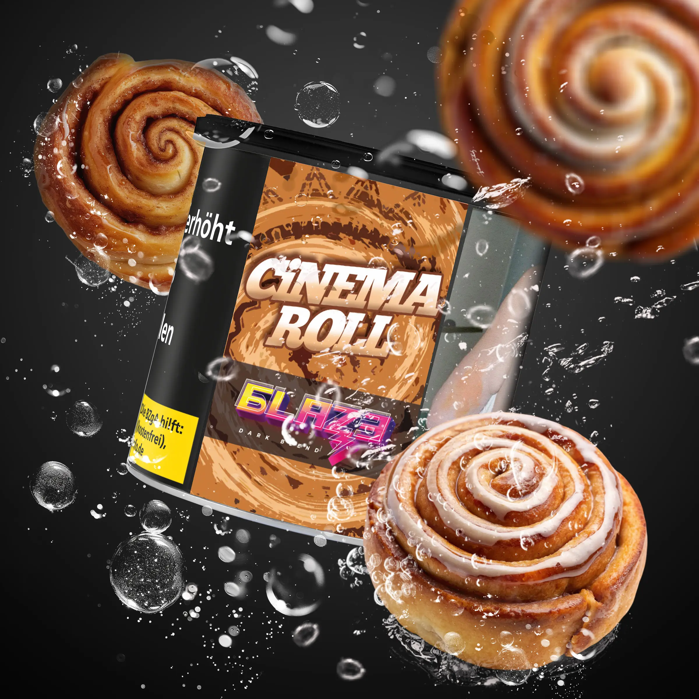 BLAZE Dark Leaf Cinema Roll 200g | Shishatabak 1