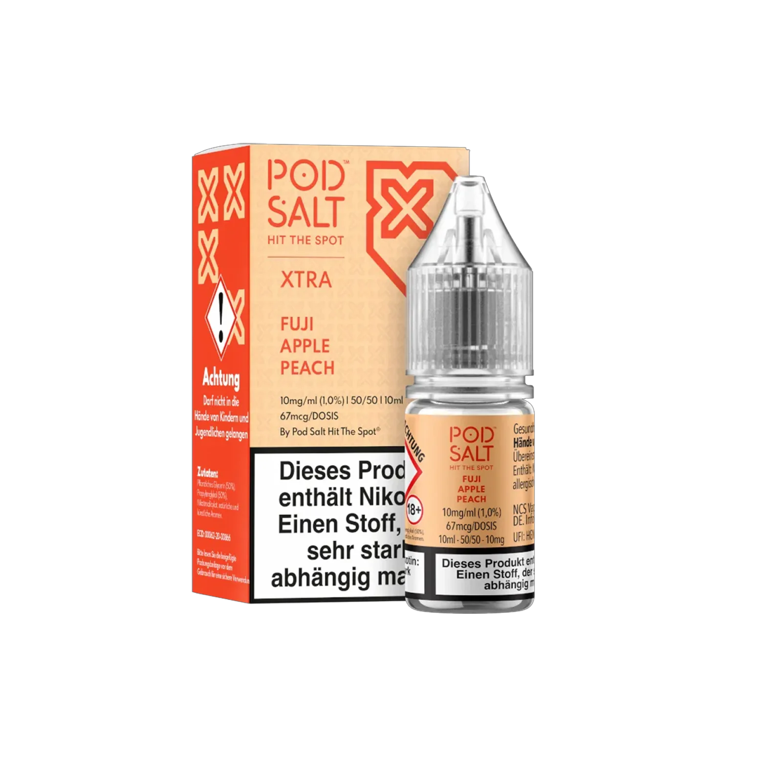 Pod Salt Xtra - E-Liquid - Nicotine Salt - Red Gummy Bear - 10 ml - 10 mg
