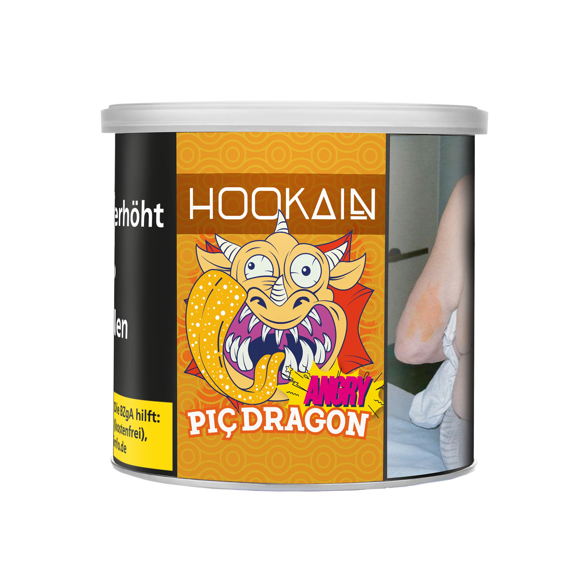 ANGRY PiC DRAGON Shisha Tabak – Prickelnder Geschmack von saurer Aprikose & Pfirsich | Hookain 2