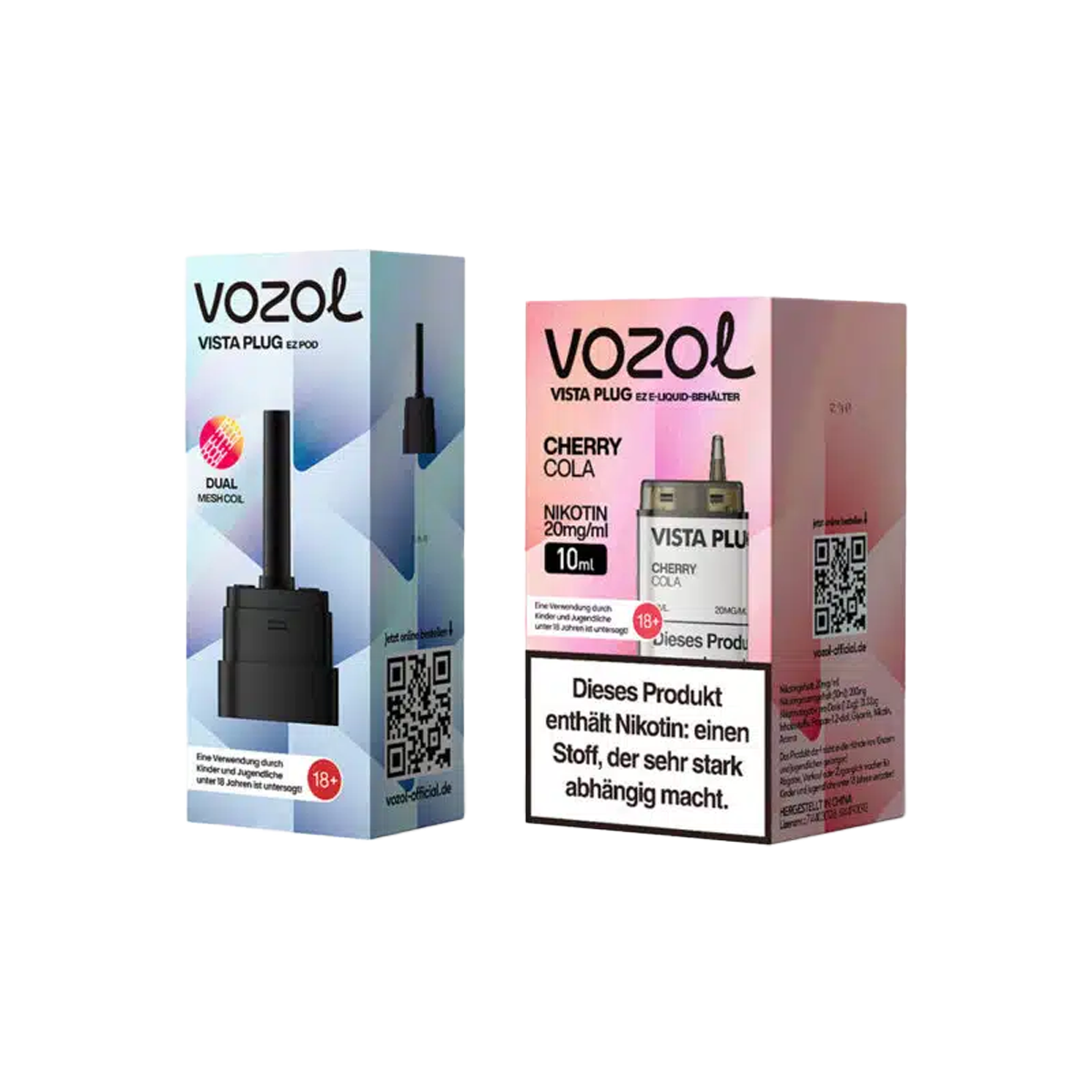 Vozol - Vista Plug Set - EZ Pod - Cherry Cola + Empty Pod