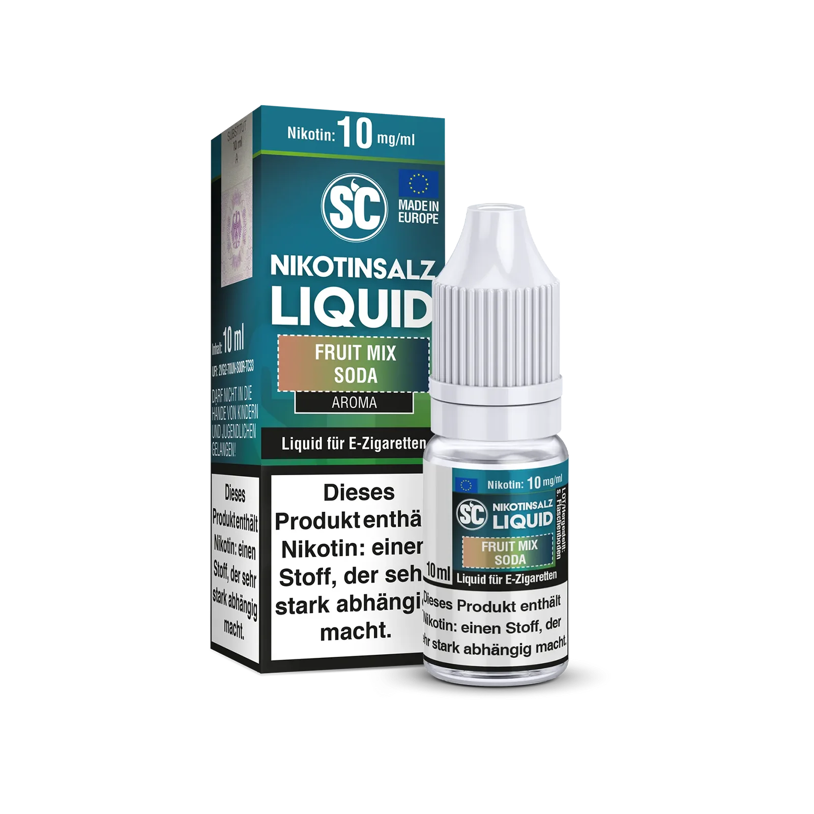 SC - E-Liquid - Nikotinsalz - Fruit Mix Soda - 10 ml - 10 mg 2
