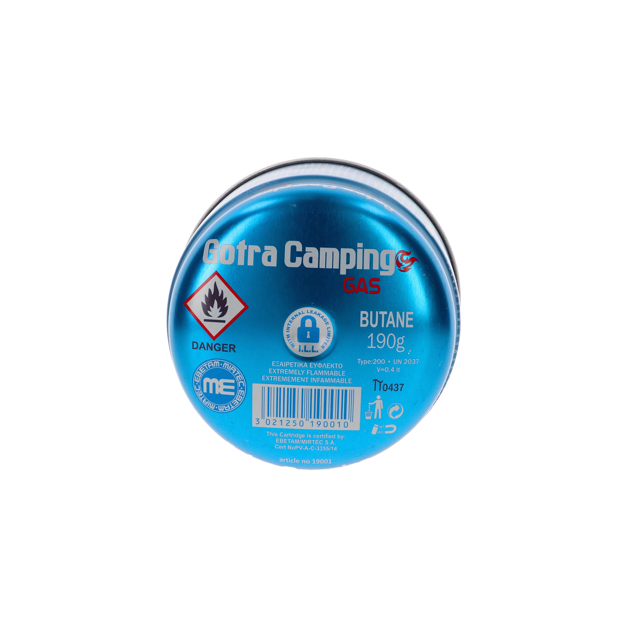 Gotra - Camping - Gas - cartridge - 190 g