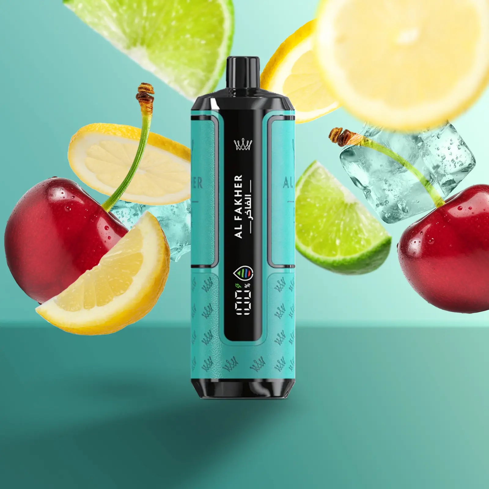 Al Fakher - Crown Bar - Hypermax - 20k - Lemon Lime Cherry Fizz