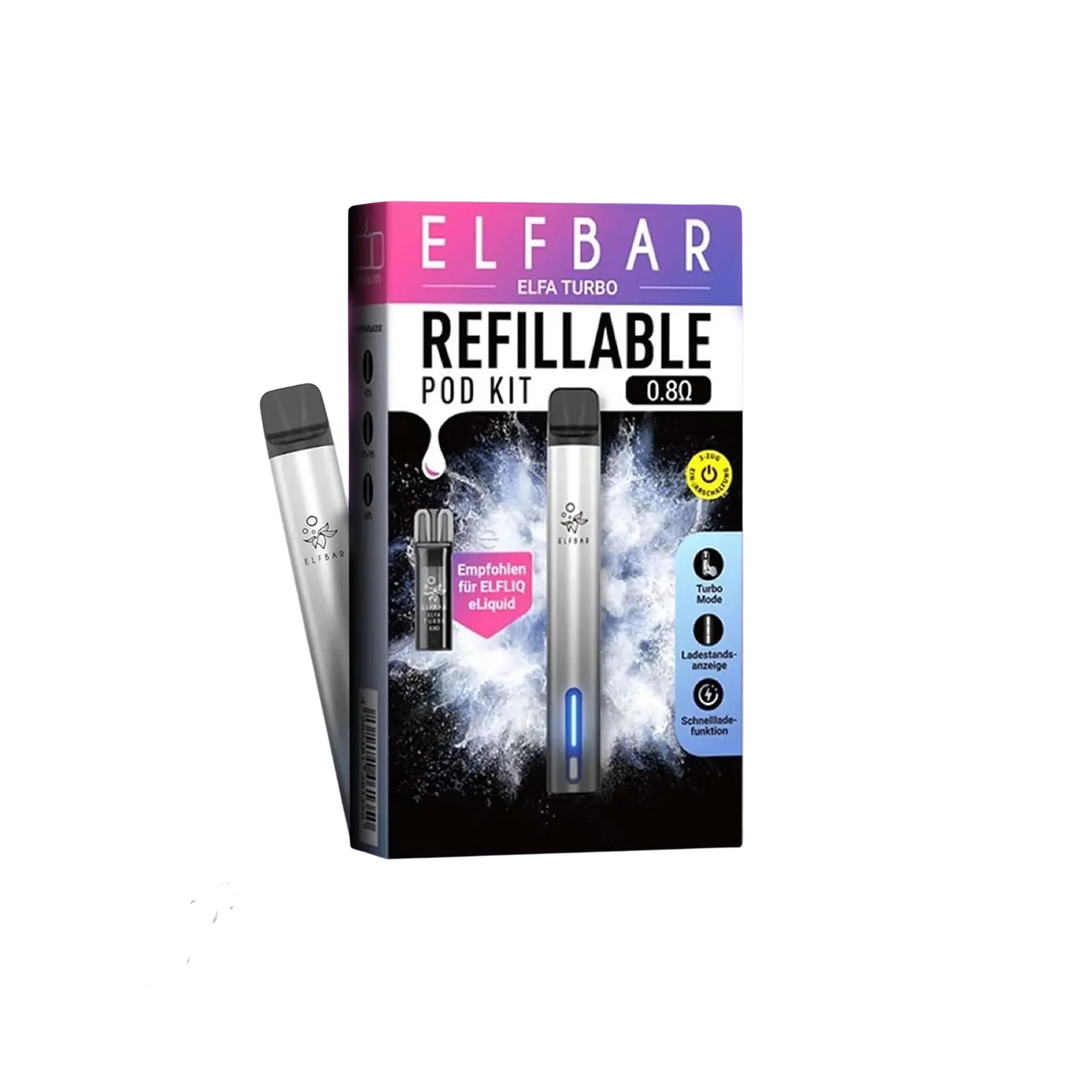 Elf Bar - ELFA - Turbo - Basic Device - Aurora Black