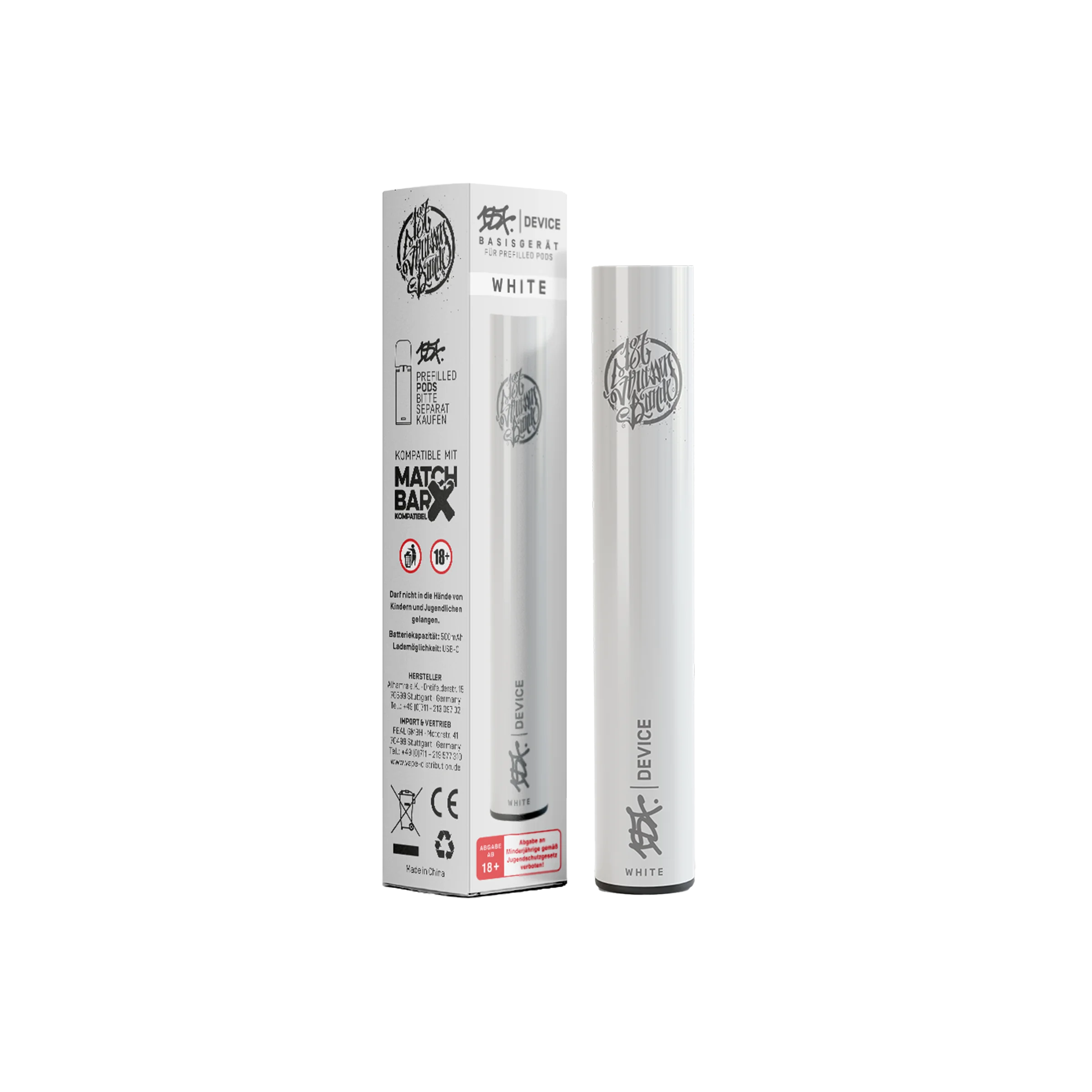 187 Device White - Basisger&auml;t f&uuml;r Prefilled Pod | Online kaufen 2