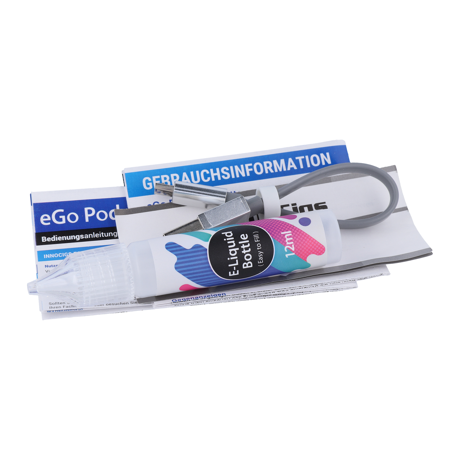 Innocigs - Ego Pod - Kit - Silber Innocigs - Ego Pod - Kit