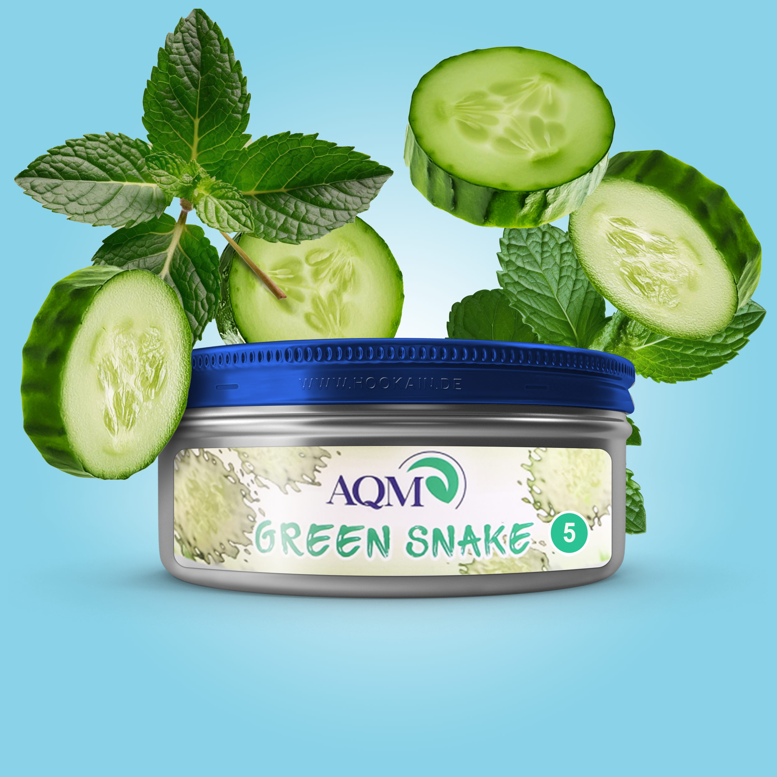 Aqua Mentha Green Snake &ndash; Gurke & Menthol Tabak 1