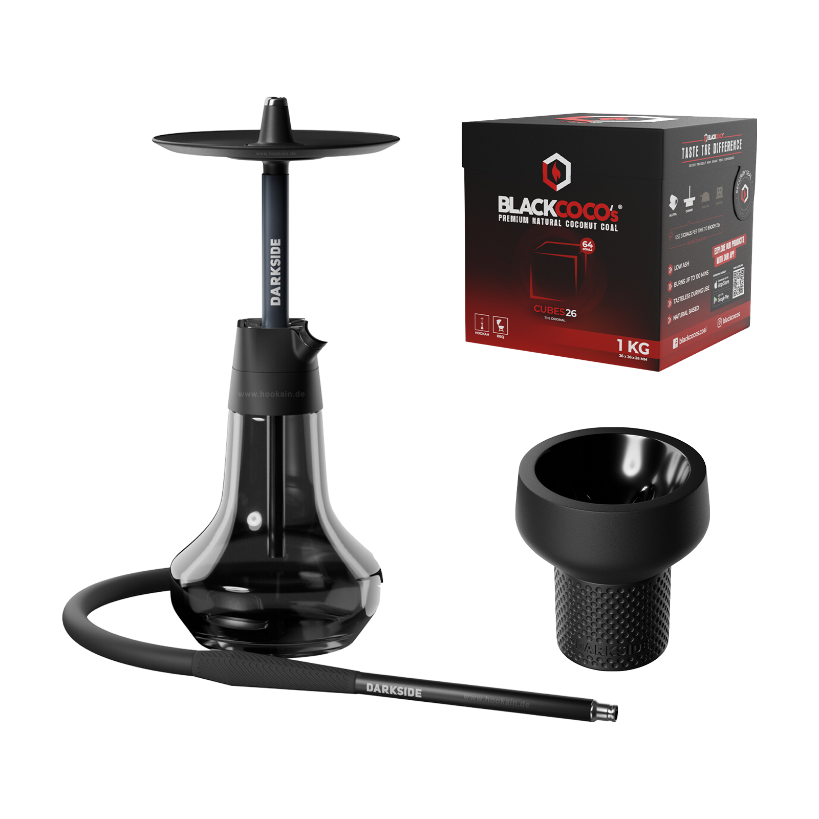 Darkside All Dark Everything Bundle – Edelstahl & Keramik im Set 1