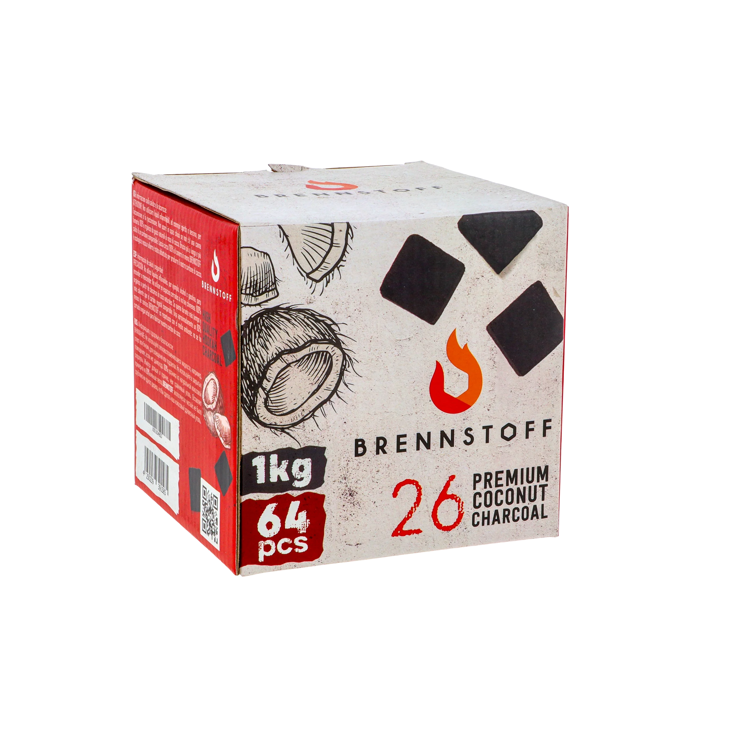 Brennstoff - Shisha - Cubes - 26er - 1 kg