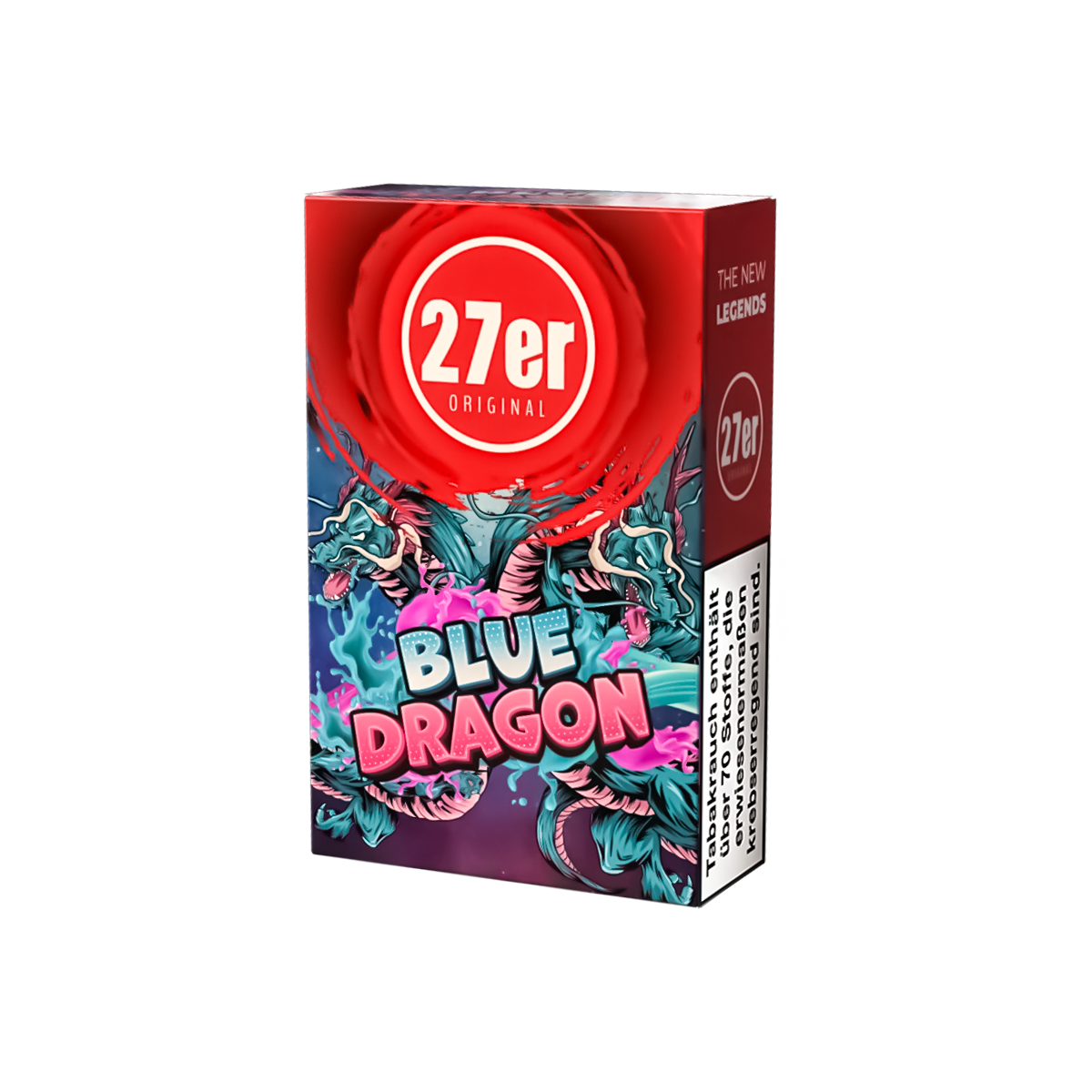 27er Tobacco Shisha Tabak Blue Dragon 25 g | Online bestellen 2 27er Tobacco Shisha Tabak Blue Dragon 25 g | Online bestellen 2