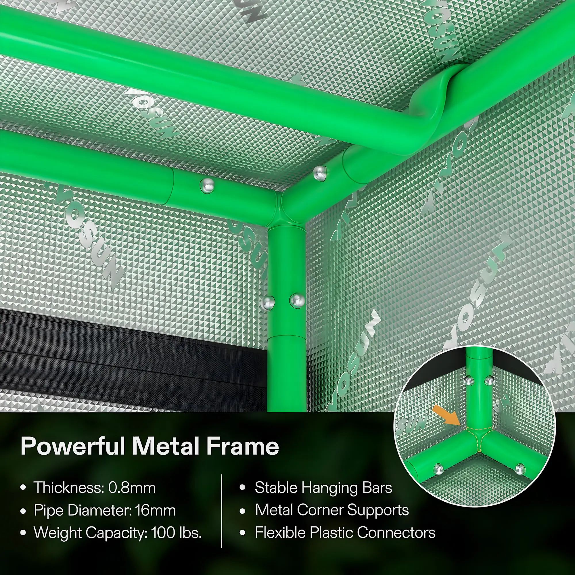 Komplettset für den Indoor-Anbau mit Vivosun Growbox, LED-Licht, Lüfter und Zubehör 3 Komplettset für den Indoor-Anbau mit Vivosun Growbox, LED-Licht, Lüfter und Zubehör 3