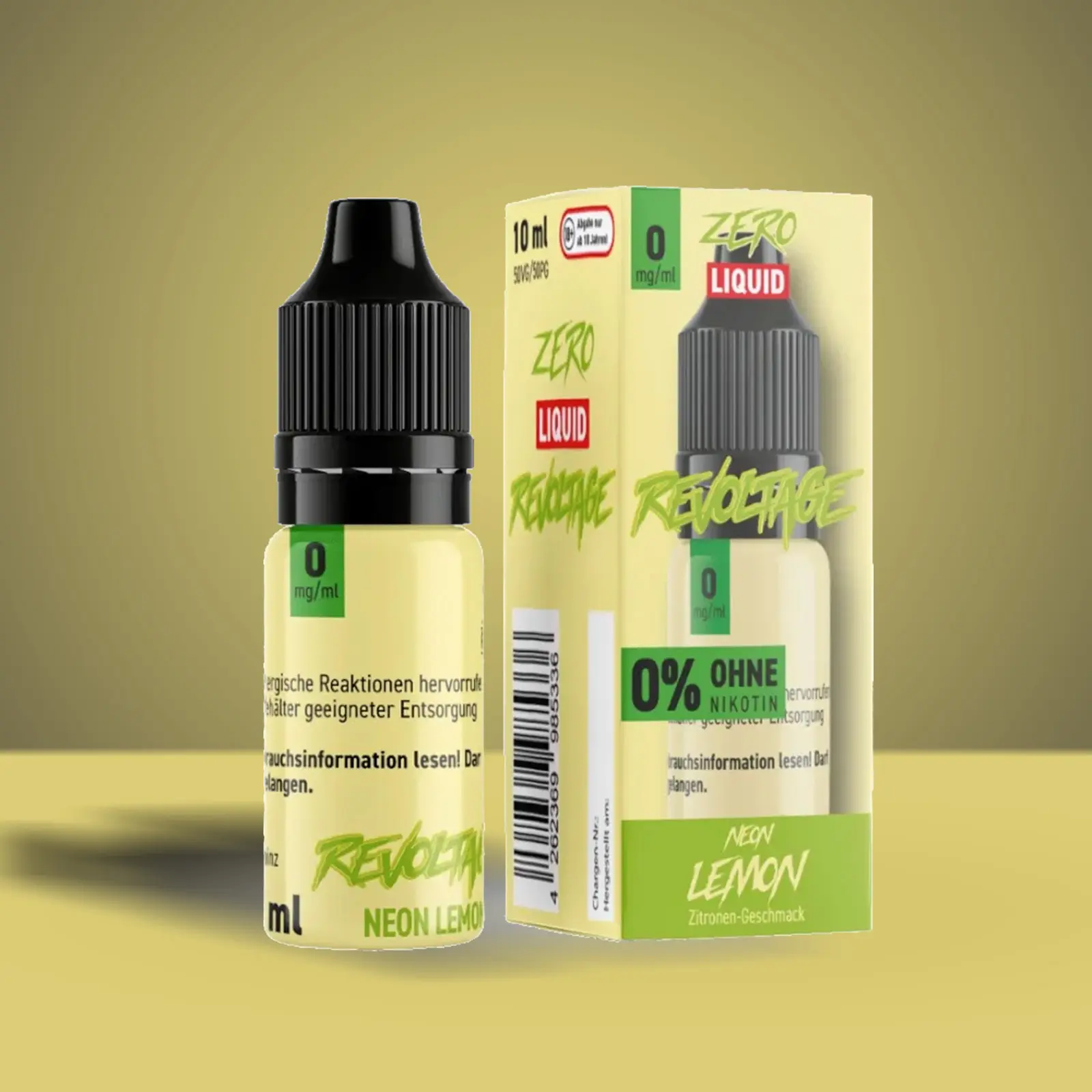 Revoltage - E-Liquid - Nikotinsalz - Neon Lemon - 10 ml - 0 mg 1