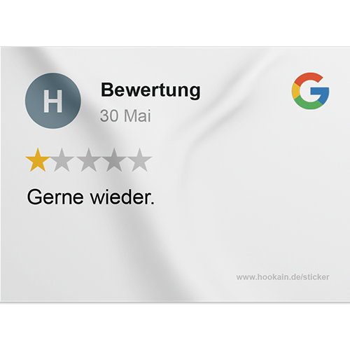 Bewertung - Gerne Wieder