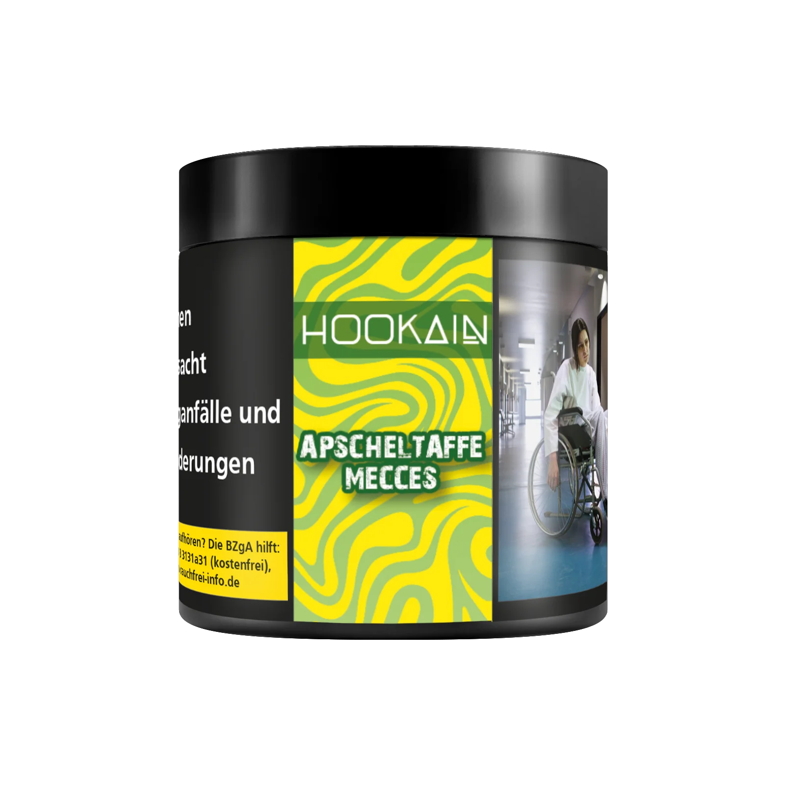 Hookain Apscheltaffe Mecces 50g – Shishatabak mit Apfeltaschen-Geschmack  2