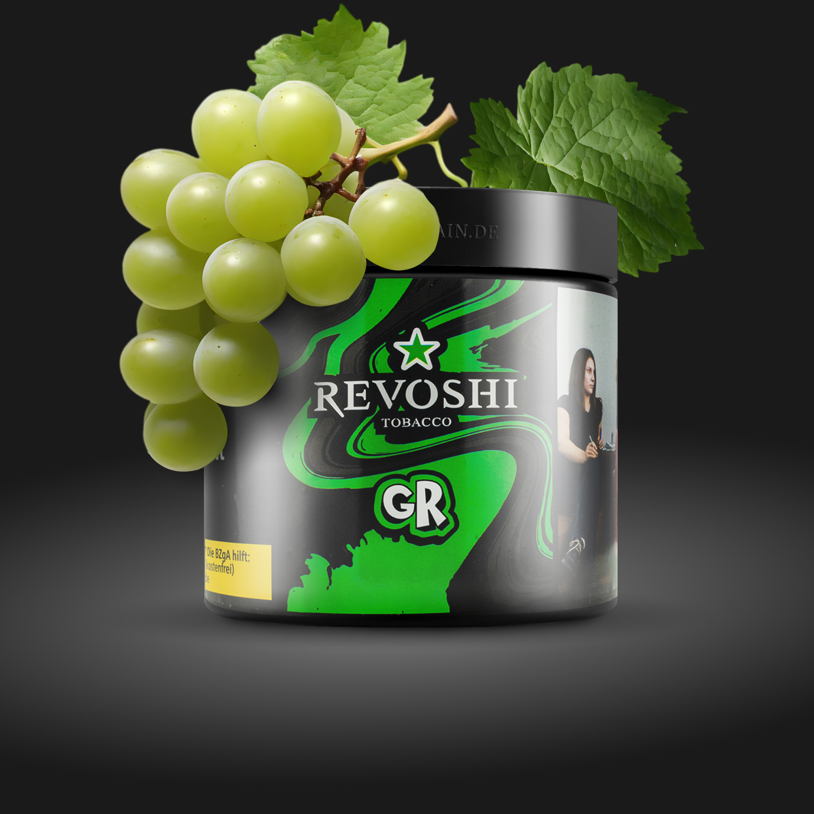 Revoshi GR &ndash; Grape Hookah Tobacco with Intense Flavor 1