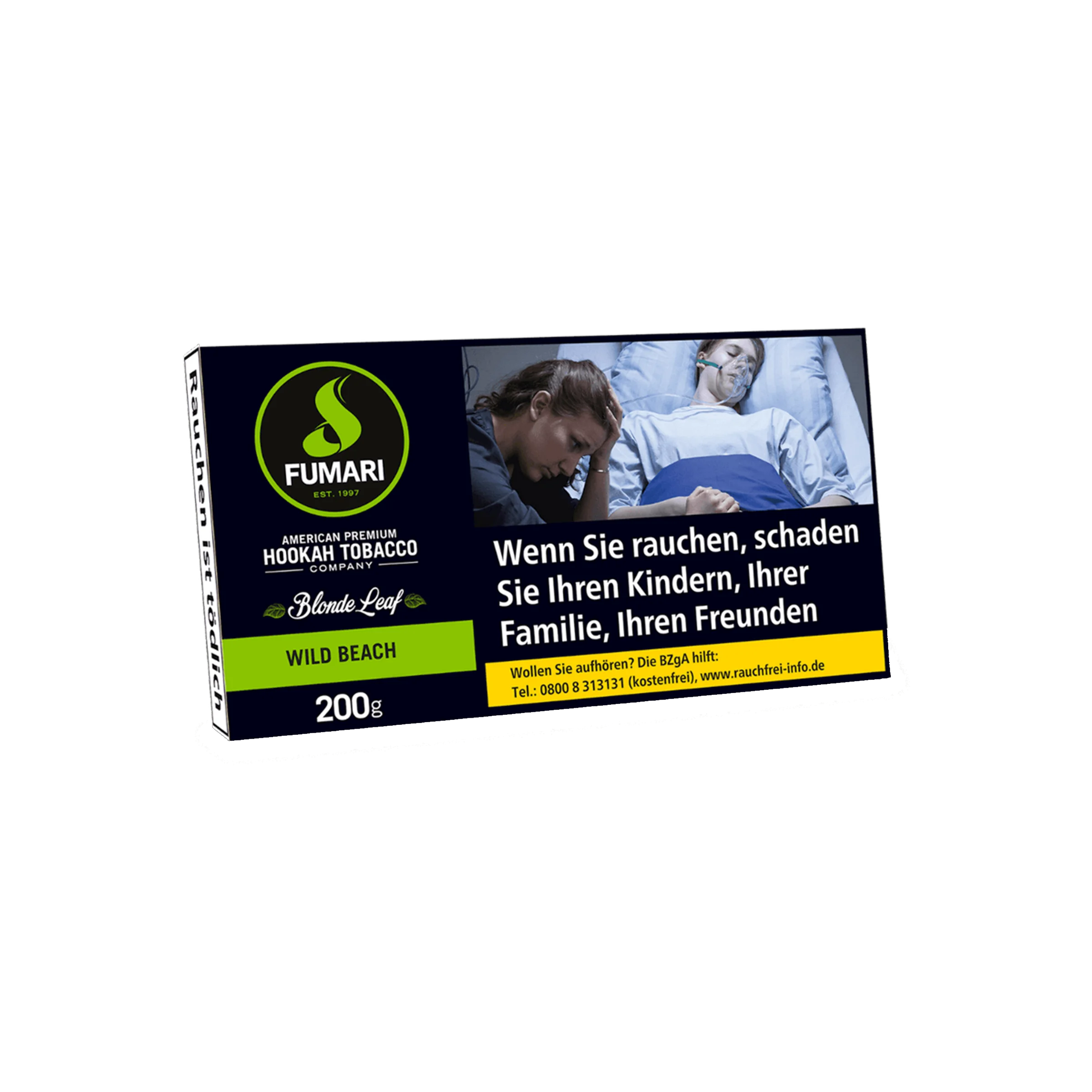 Fumari Wild Beach 200 g Shisha-Tabak | Tabaksorten aus den USA kaufen 1