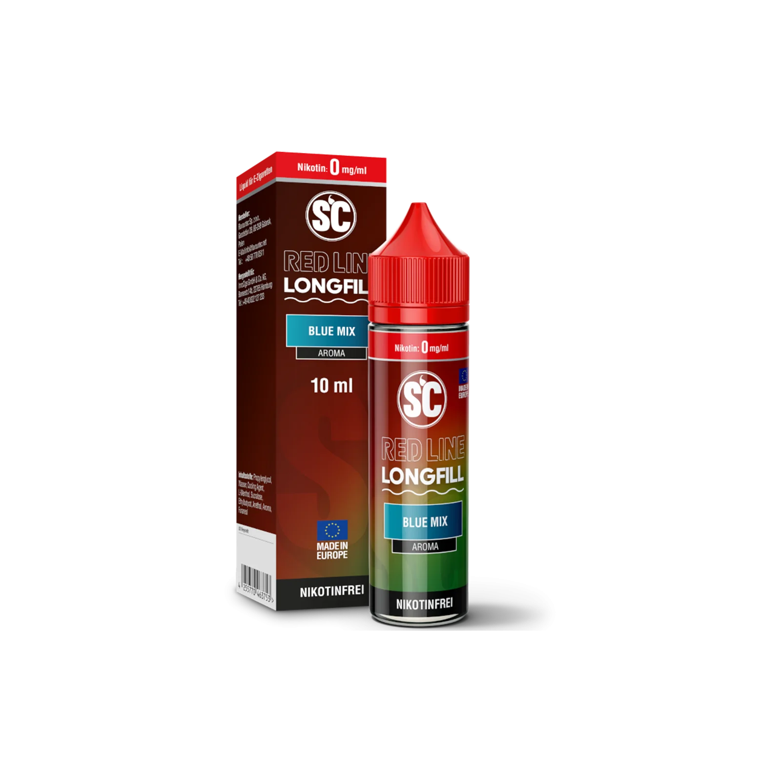 SC - Red Line - Longfill - Blue Mix - 10 ml 1