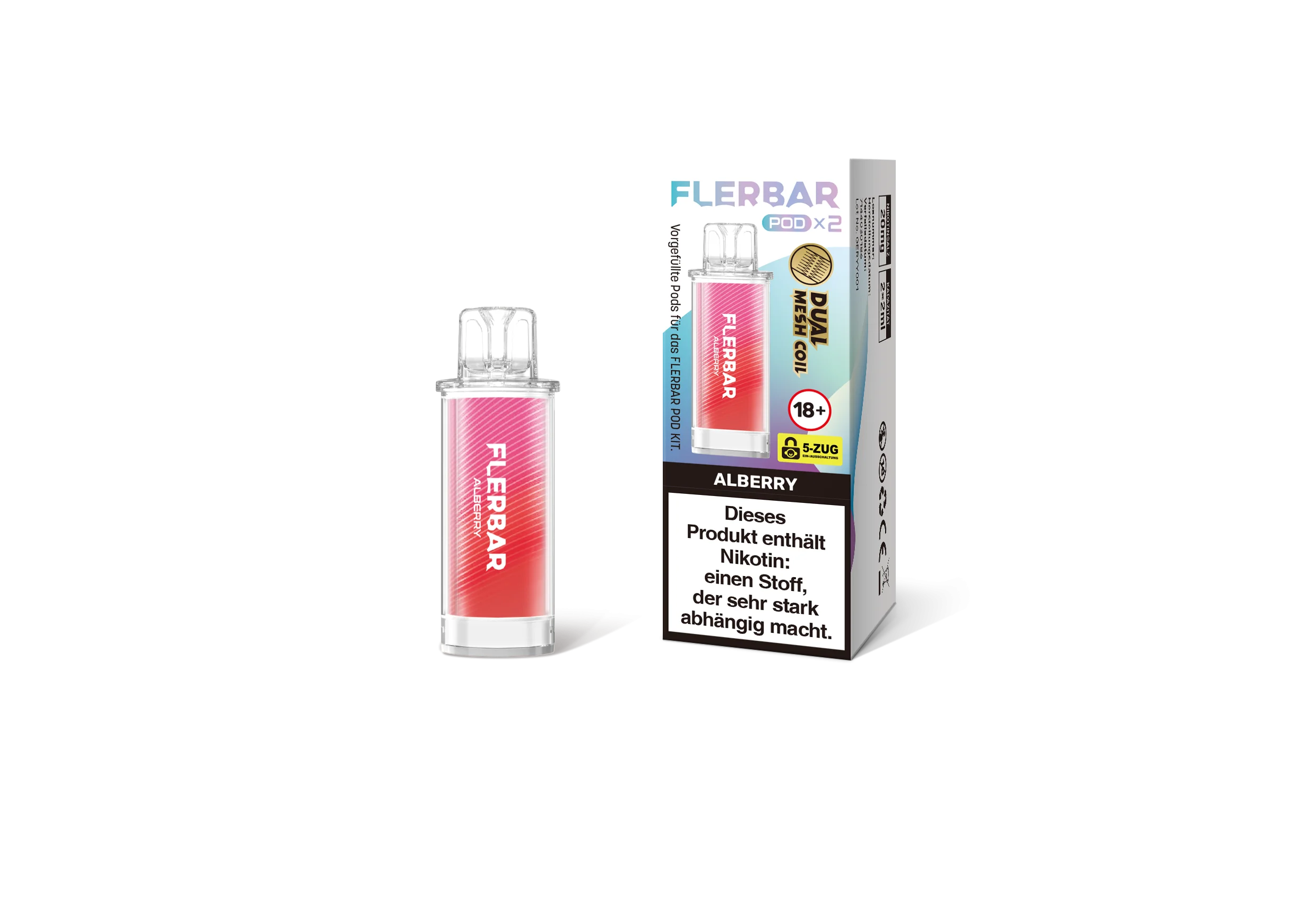 Flerbar Prefilled Pod Alberry 20 mg | Günstig online 2