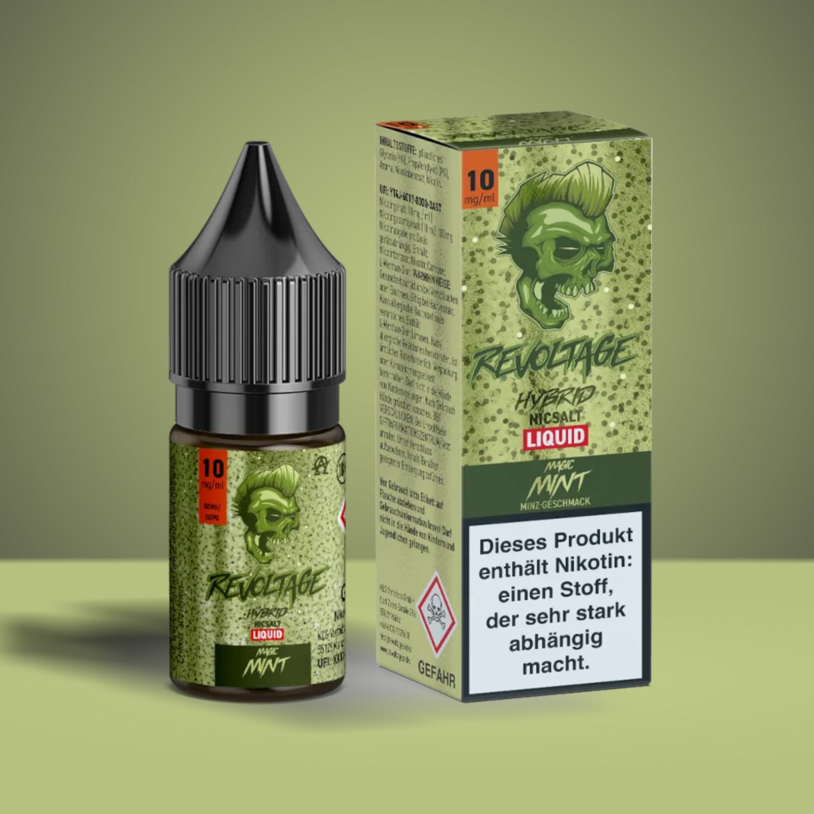 Revoltage - E-Liquid - Nikotinsalz - Magic Mint - 10 ml - 10 mg 2