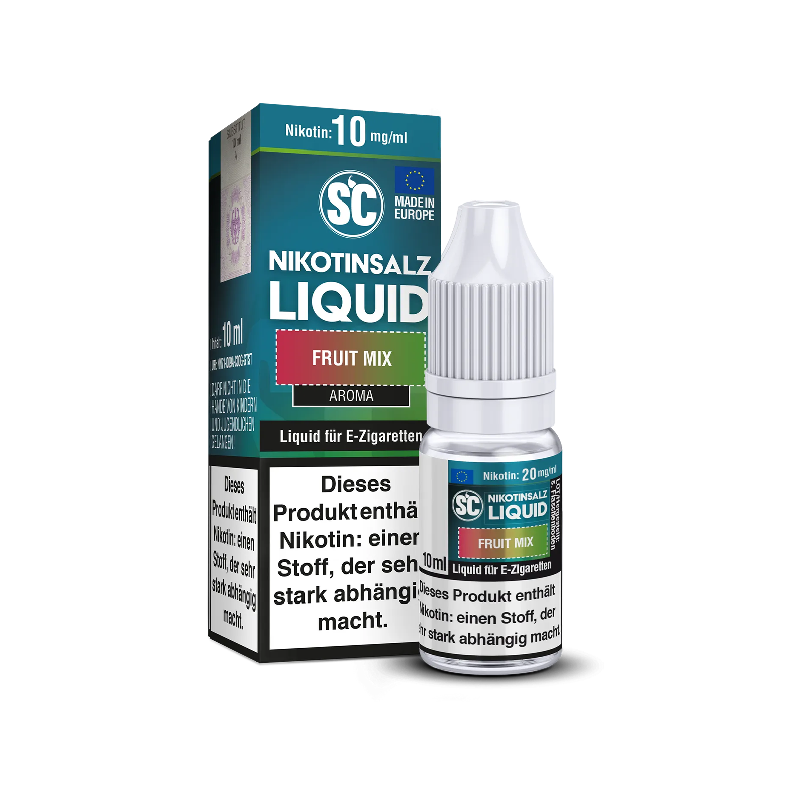 SC - E-Liquid - Nicotine Salt - Fruit Mix - 10 ml - 10 mg 2