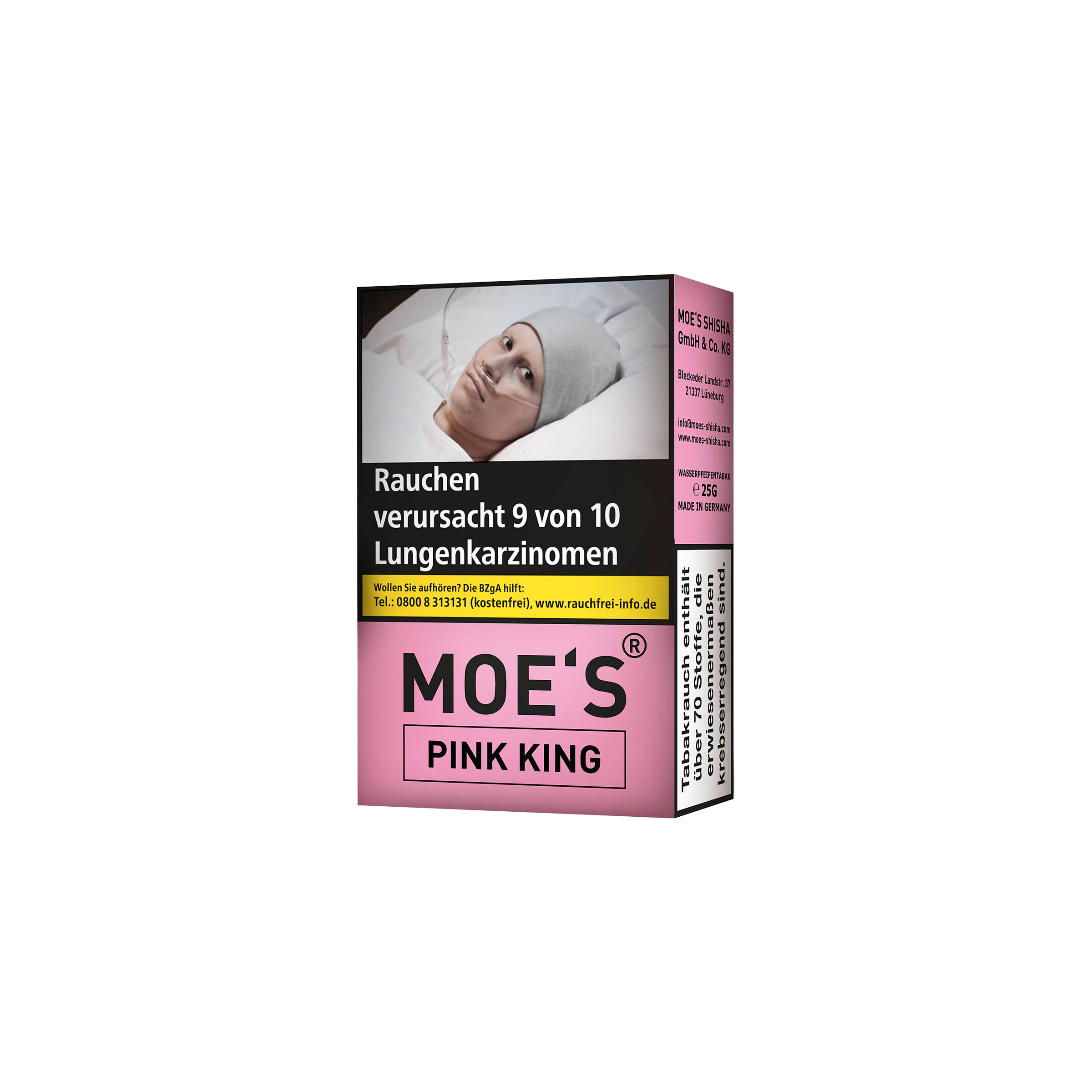 MOE'S Tabak Pink King 25g Shishatabak Online bestellen