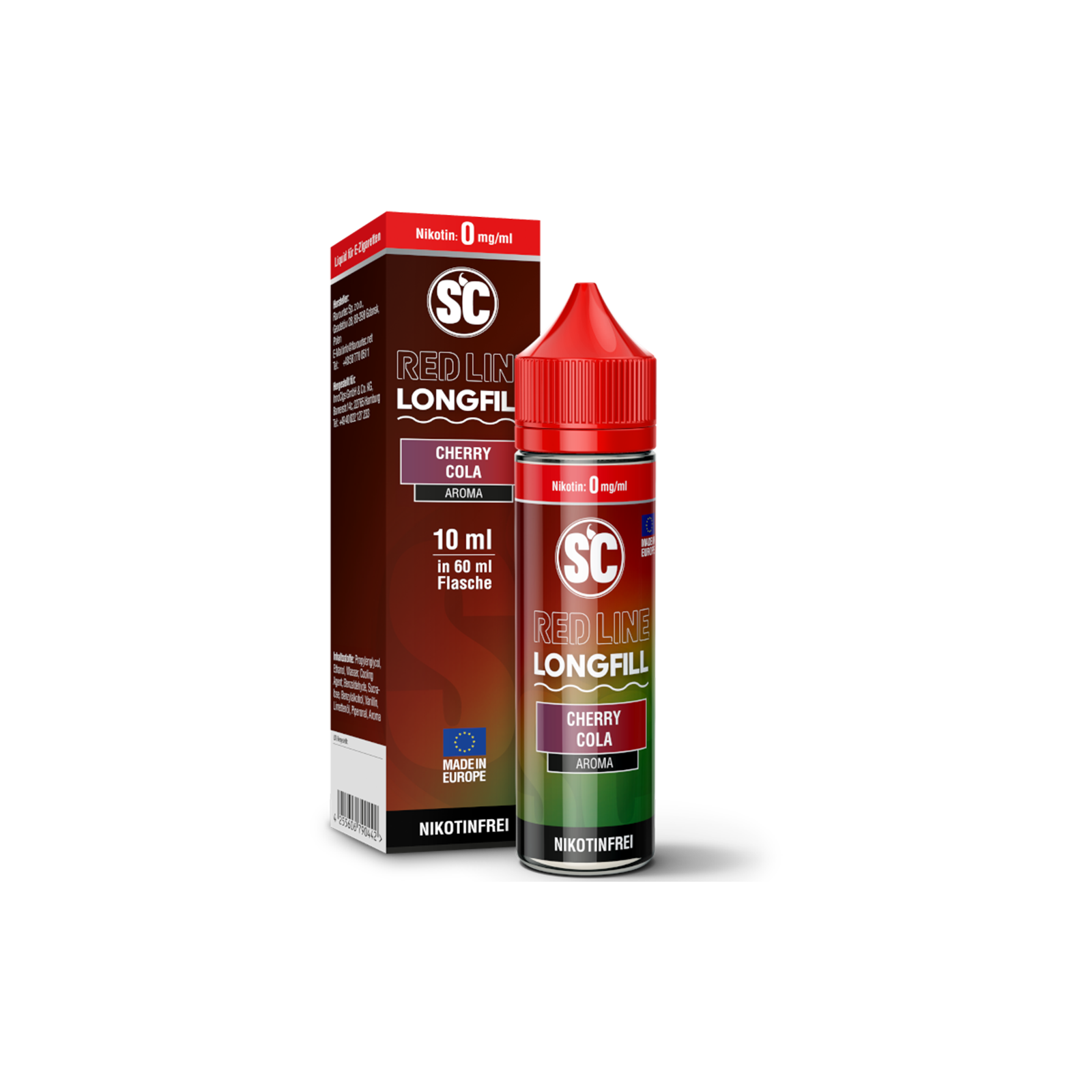 SC - Red Line - Longfill - Cherry Cola - 10 ml1