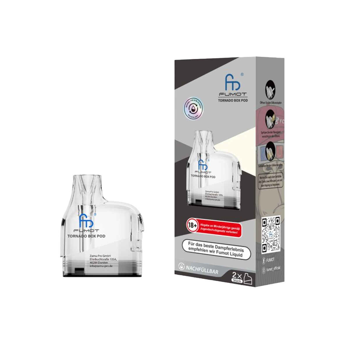 RandM - Tornado - Digital Box - Leerpod - 2 Stk 1