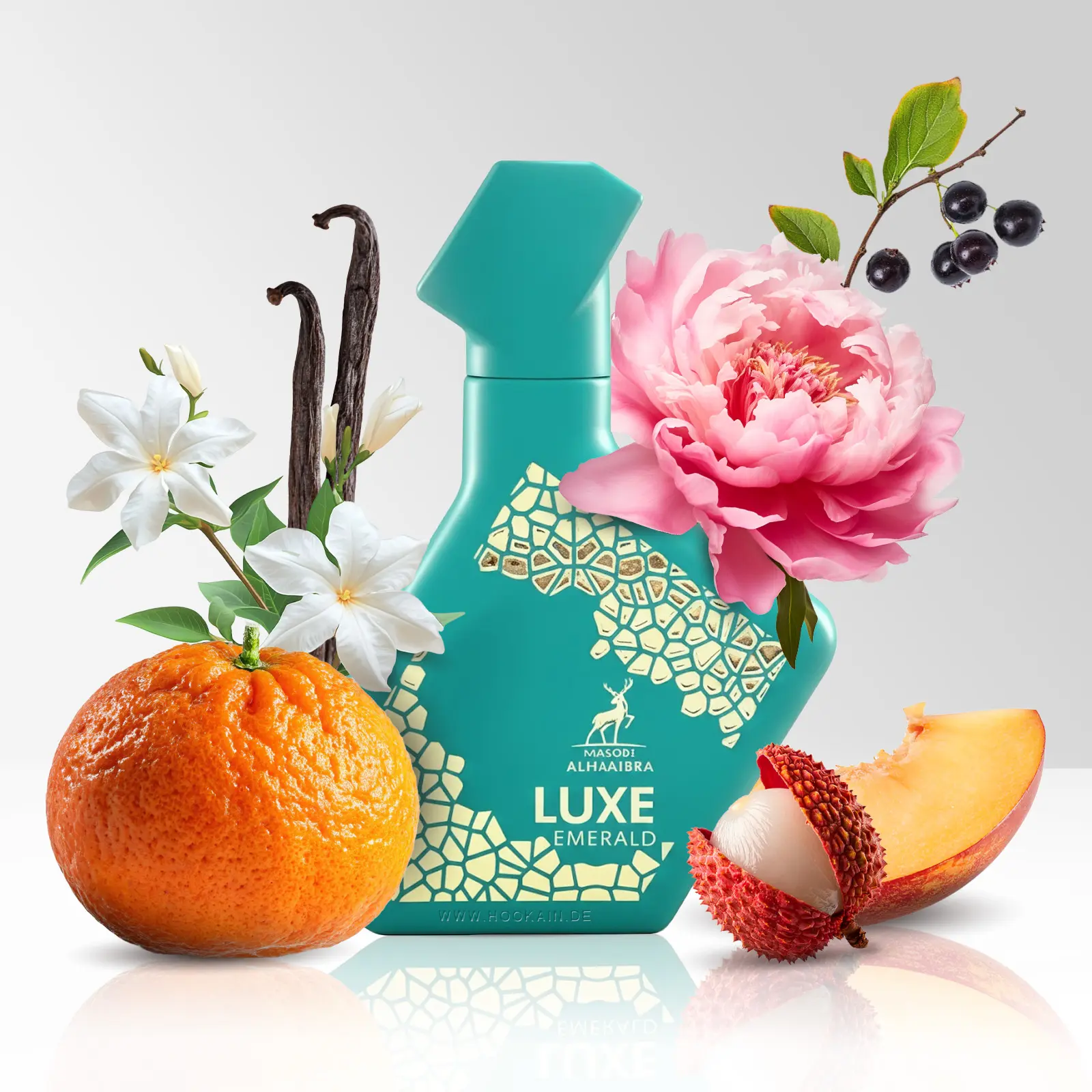 Maison Alhambra Luxe Emerald 100 ml Eau de Parfum &ndash; Zitrisch & Blumig 1