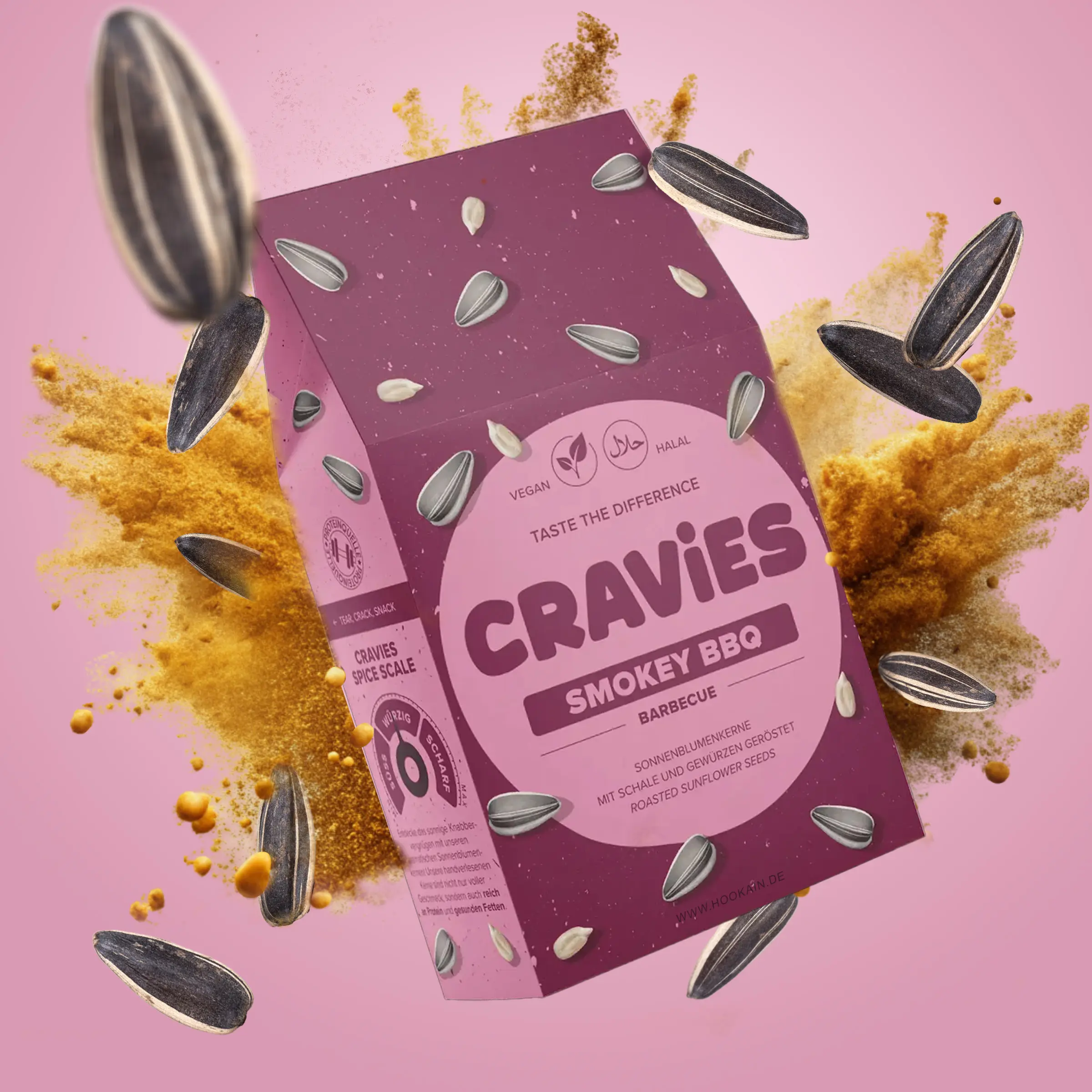 Cravies Sonnenblumenkerne Smokey BBQ 60g | Günstig Online 1 Cravies Sonnenblumenkerne Smokey BBQ 60g | Günstig Online 1