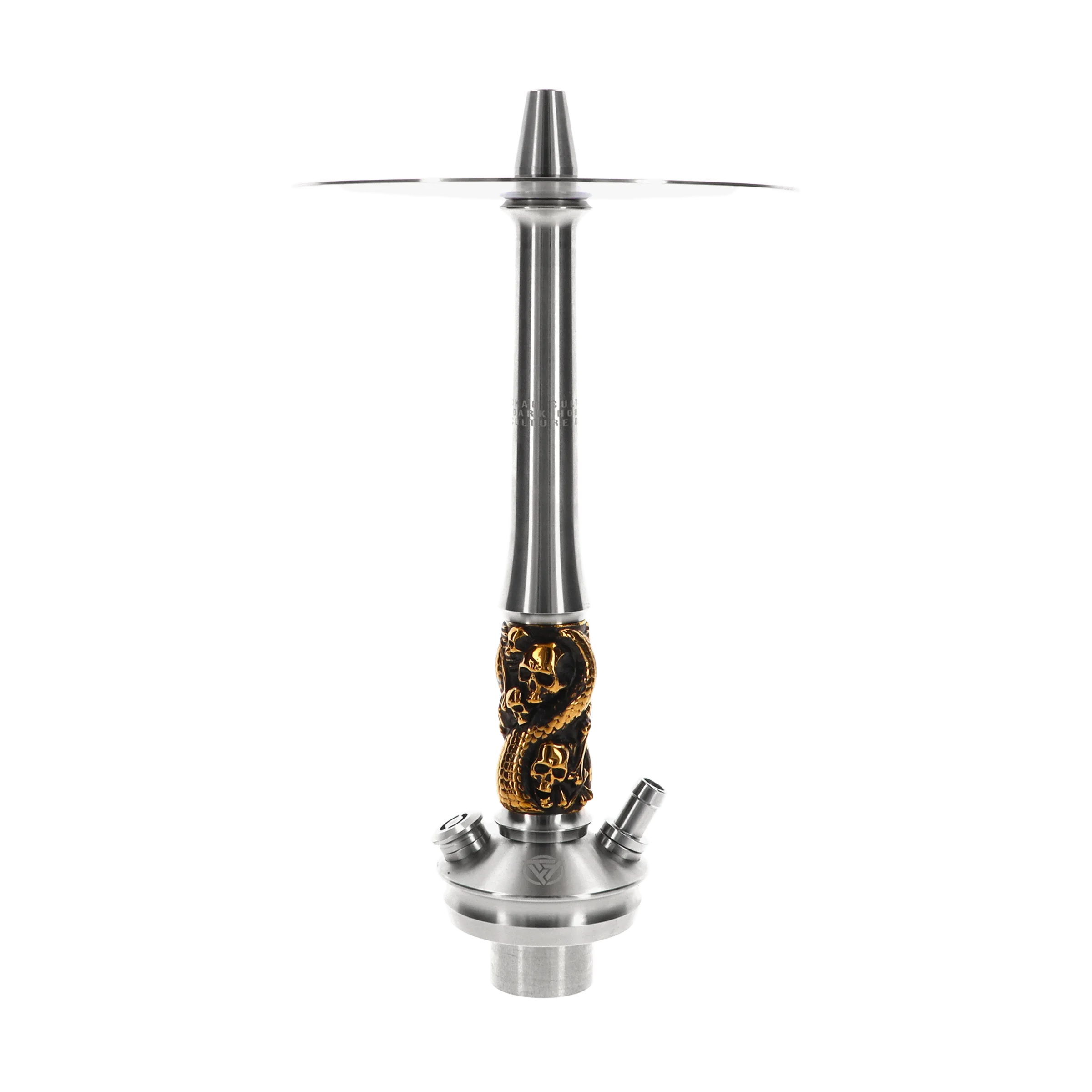 Tyrant Dark Ritual S2 Steel Gold Steck Shisha  Russisch Hookain Onlineshop