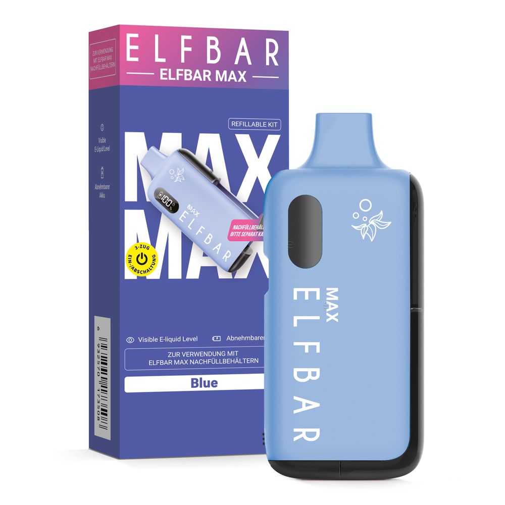 Elf Bar - Max - Pod Kit - Blue 1