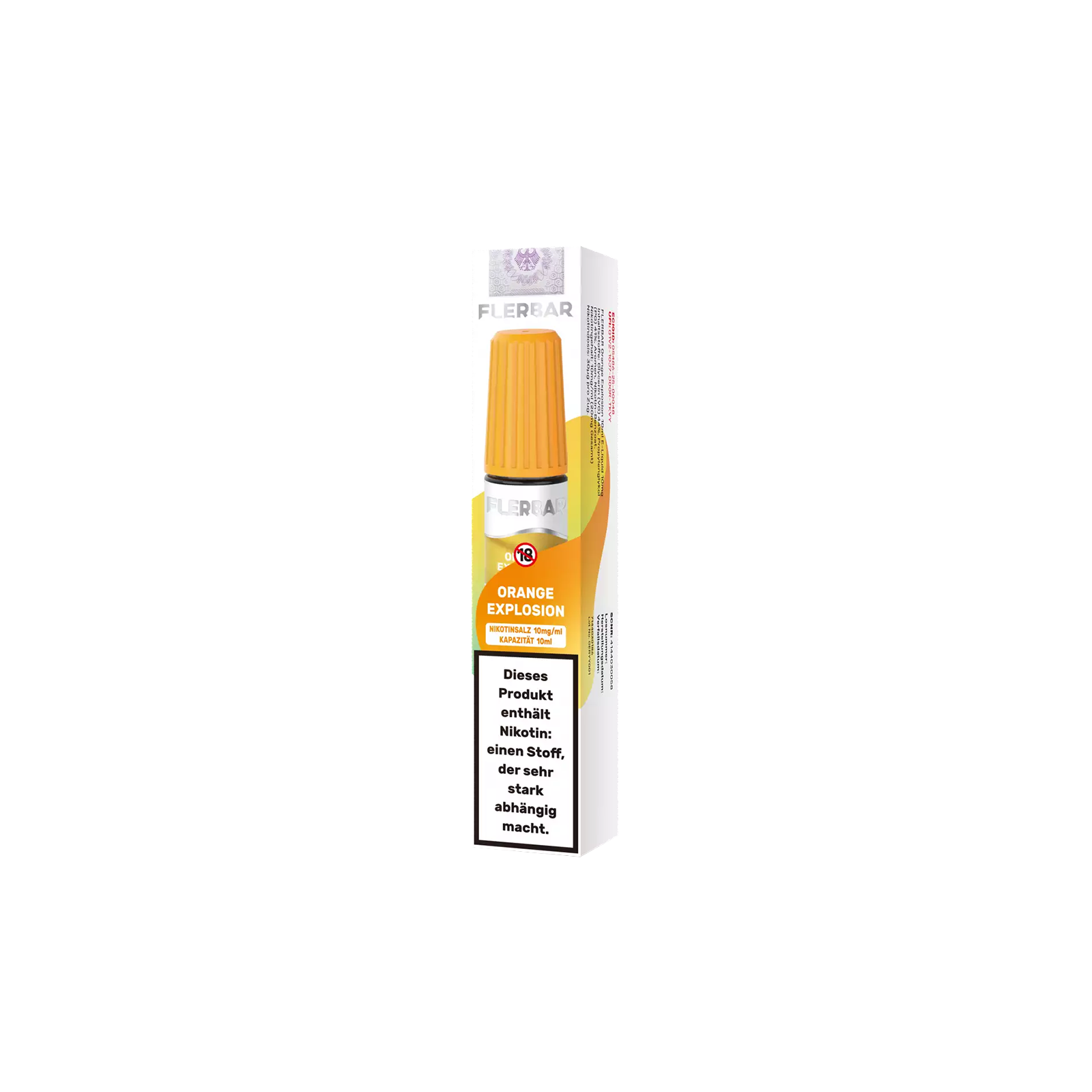 Flerbar - E-Liquid - Nikotinsalz - Orange Explosion - 10ml - 10 mg 2