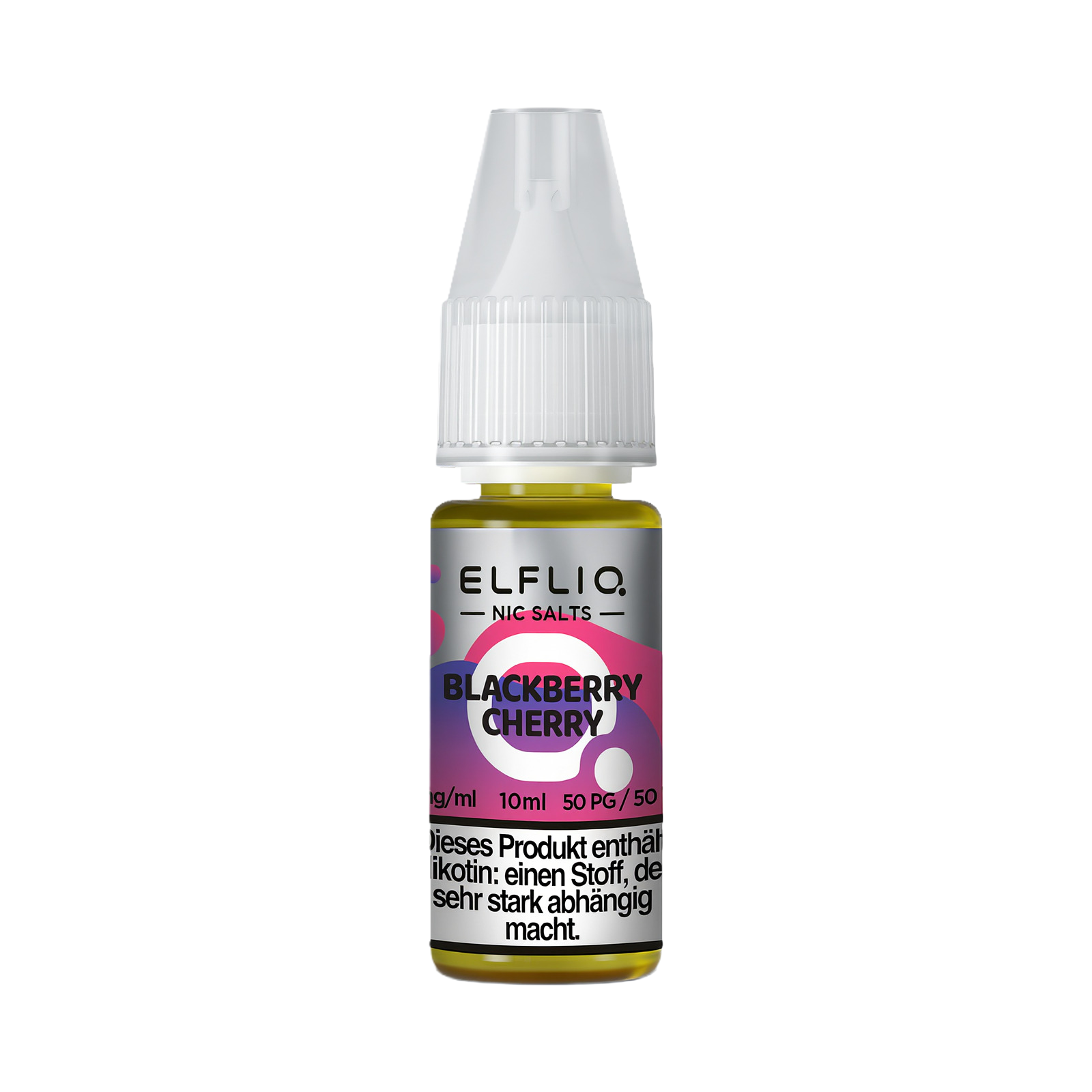 Elf Bar - ElfliQ - E-Liquid - Nicotine Salt - Blackberry Cherry - 10 mg