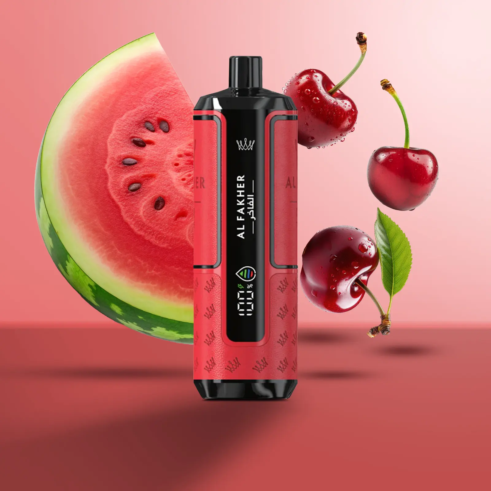 Al Fakher - Crown Bar - Hypermax - 20k - Watermelon Cherry 2