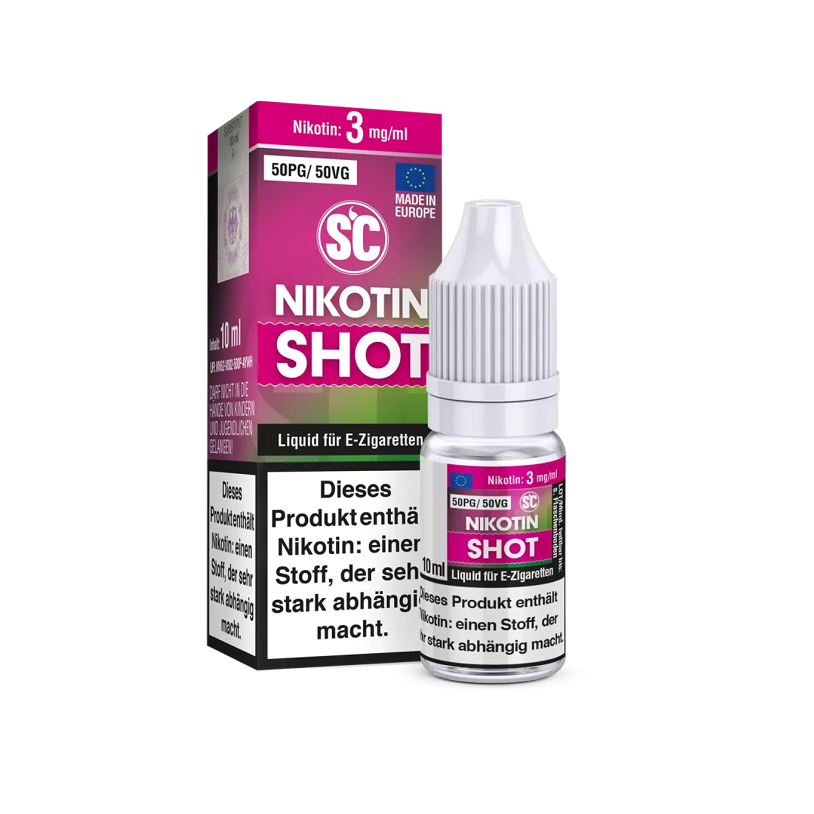 SC - Nicotine Shot - 50/50 - 10 ml - 20 mg
