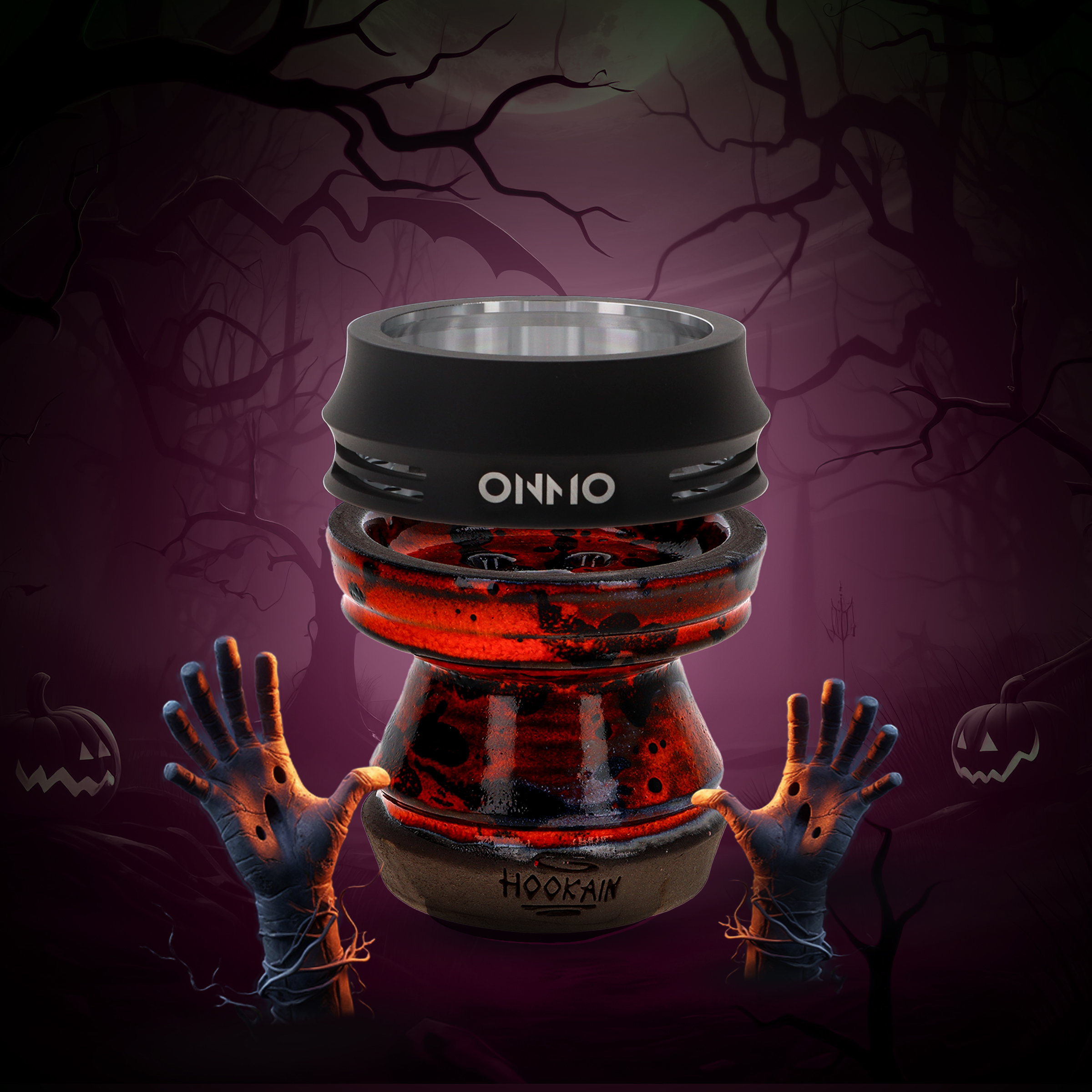 Spookain Bundle - Bloody Buddy x ONMO Black - Tradi 5 Hole - Limited Editon günstig kaufen Spookain Bundle - Bloody Buddy x ONMO Black - Tradi 5 Hole - Limited Editon günstig kaufen