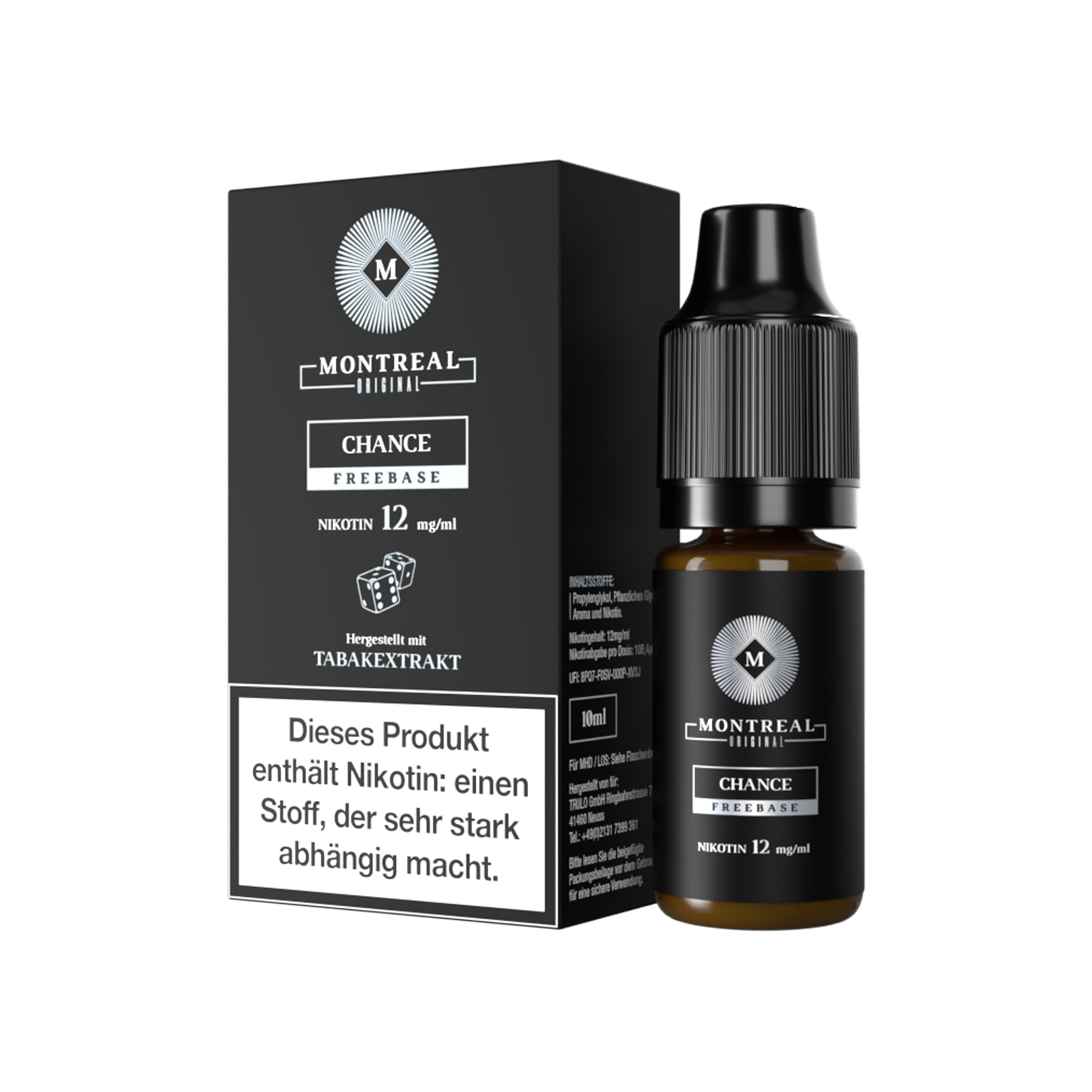 Montreal Chance 10 ml Nicotine Salt Liquid