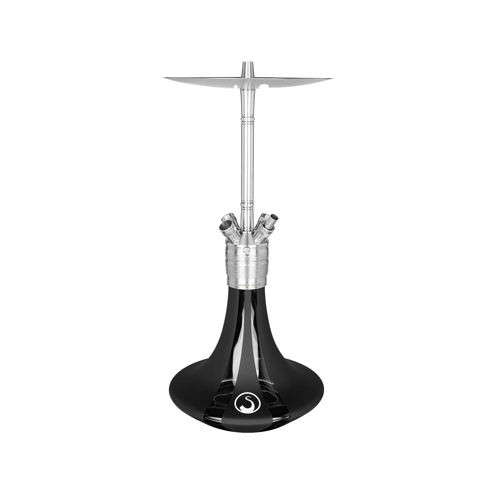 Steamulation Gen. III Black Matt Shisha – Premium 4-Schlauch Wasserpfeife 1 Steamulation Gen. III Black Matt Shisha – Premium 4-Schlauch Wasserpfeife 1