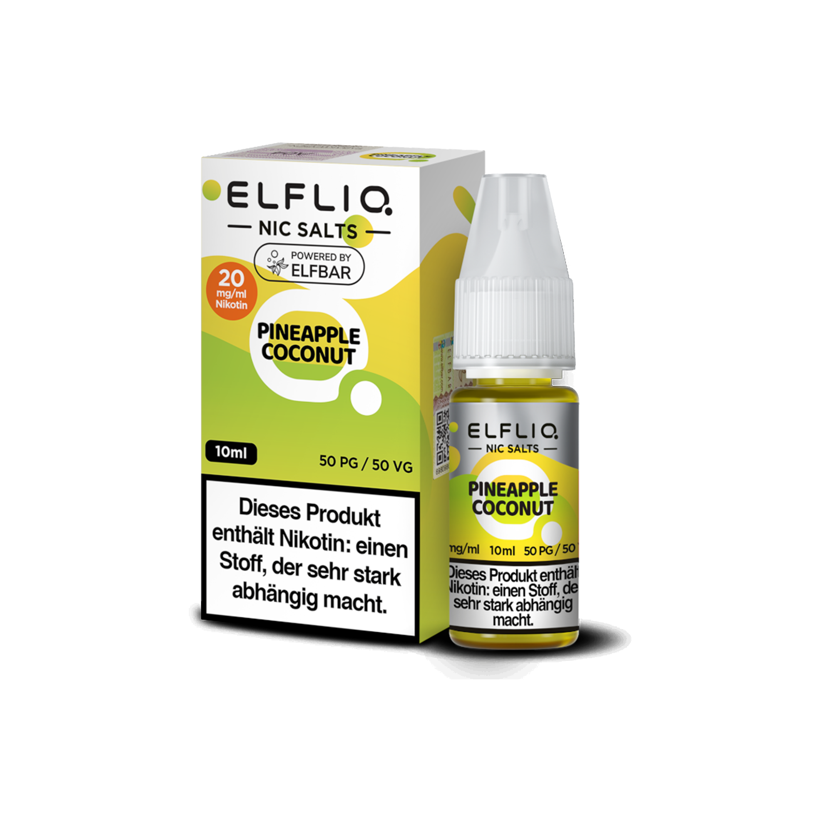 Elf Bar - ElfliQ - E-Liquid - Nikotinsalz - Pineapple Coconut - 20 mg1